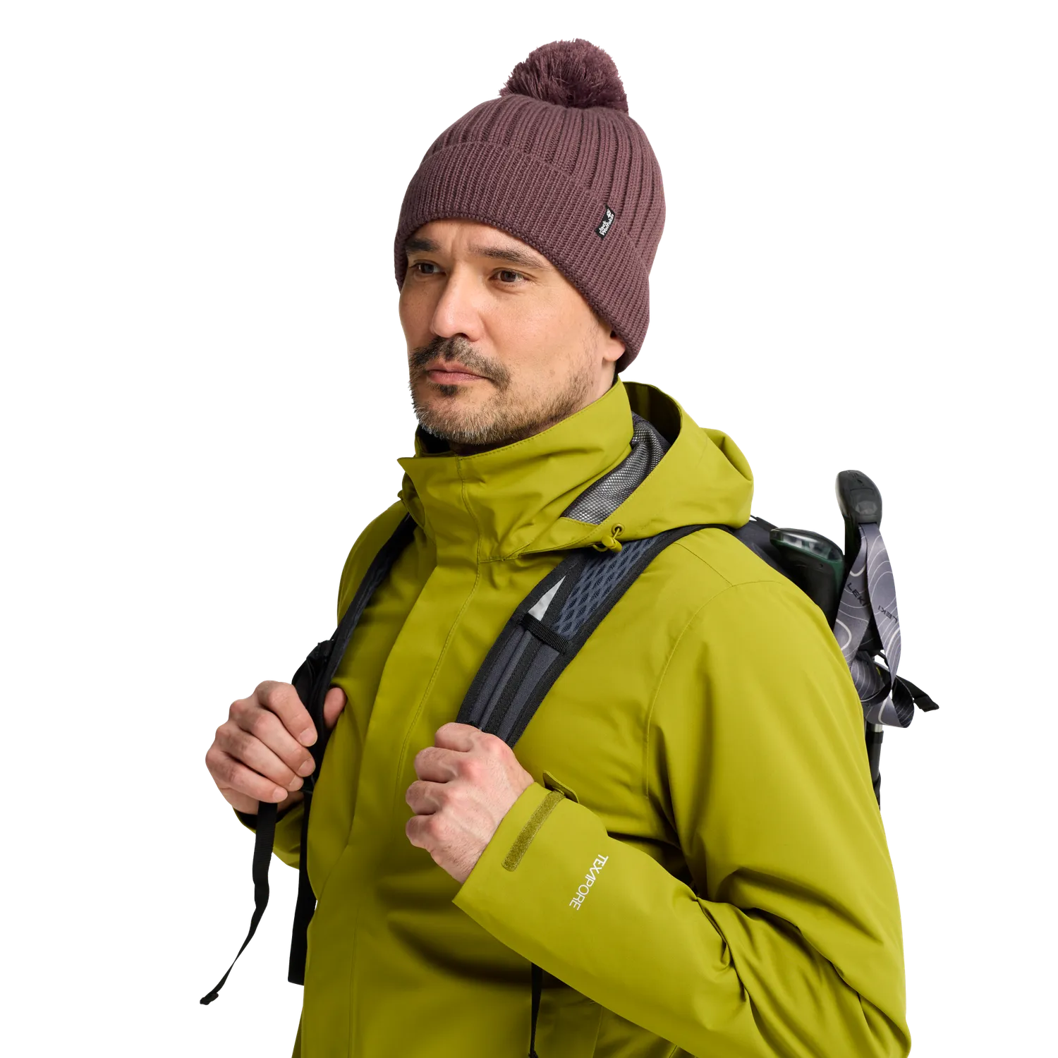 Jack Wolfskin Pom Pom Beanie bonnet pompon laine unisexe