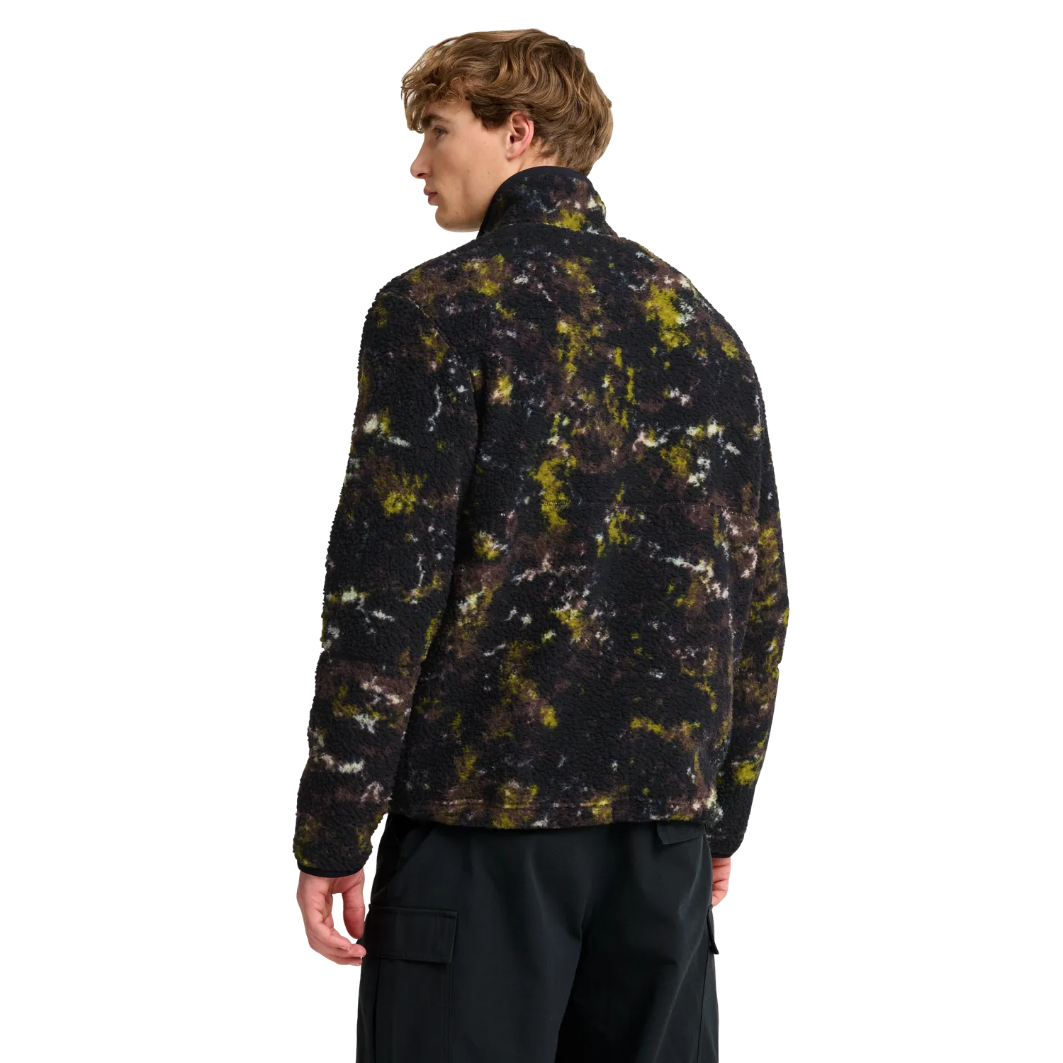 Jack Wolfskin Stone Lite Aop veste polaire homme sherpa