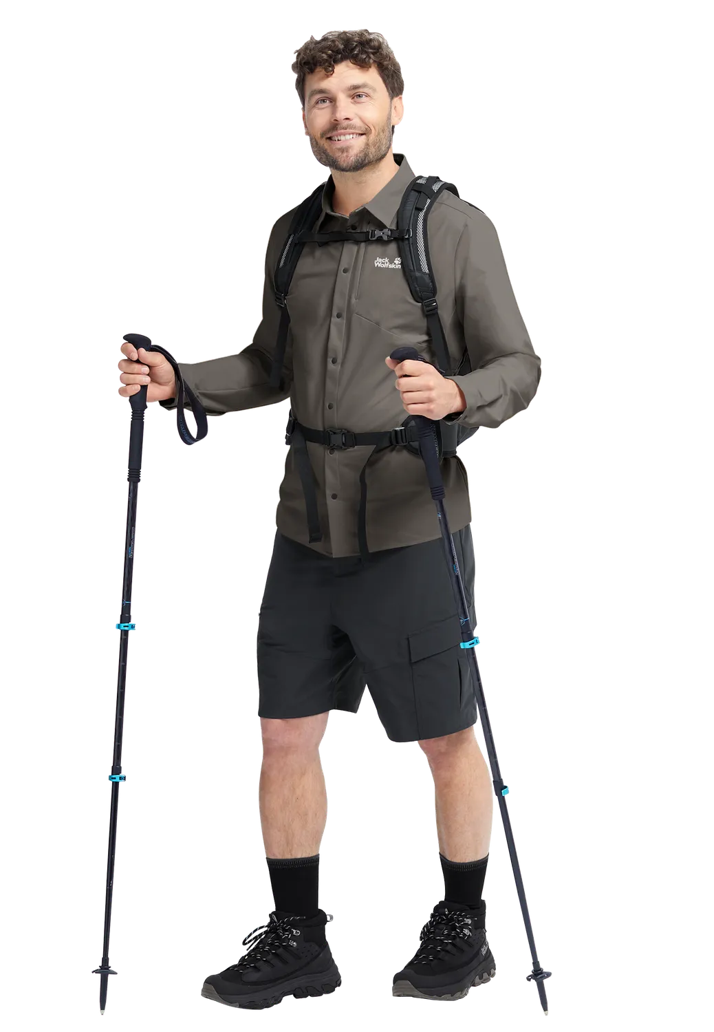 Jack Wolfskin Prelight Suncool LS Shirt M chemise anti-UV