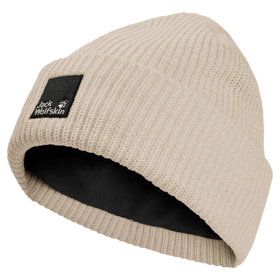 Jack Wolfskin Pergamon Beanie bonnet coupe-vent doublure polaire