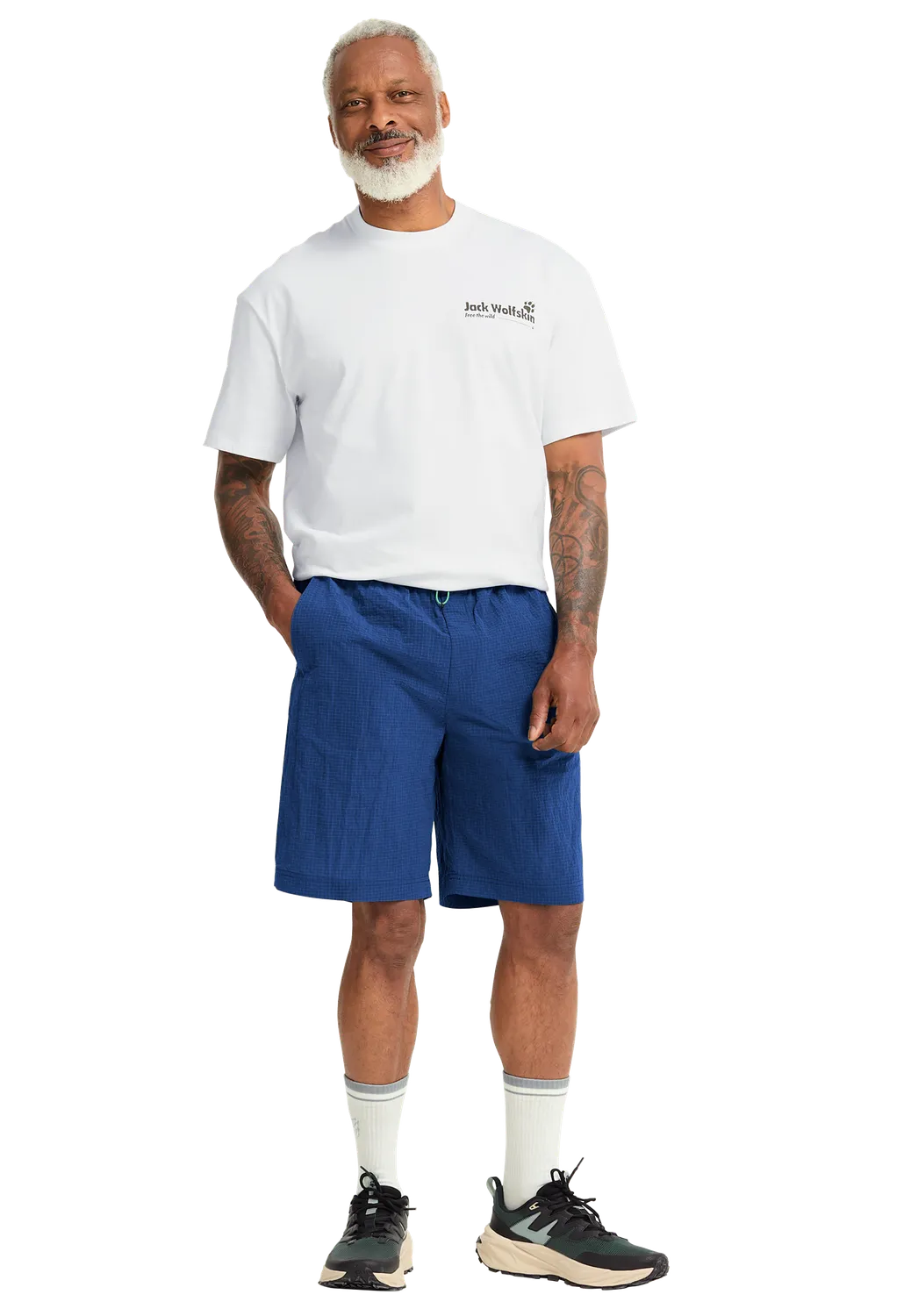 Jack Wolfskin Find The Wild Shorts M short homme M coupe large