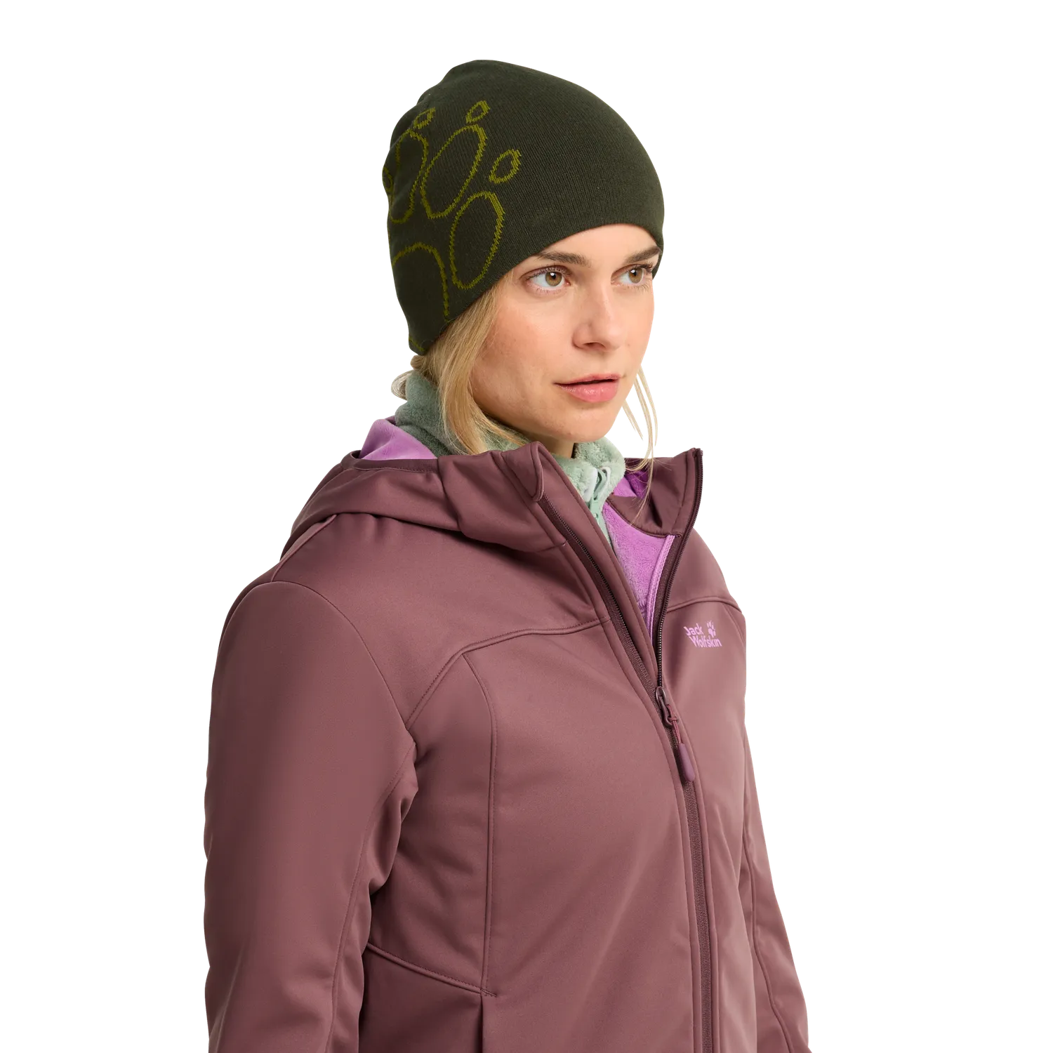 Jack Wolfskin Paw Beanie bonnet chaud unisexe