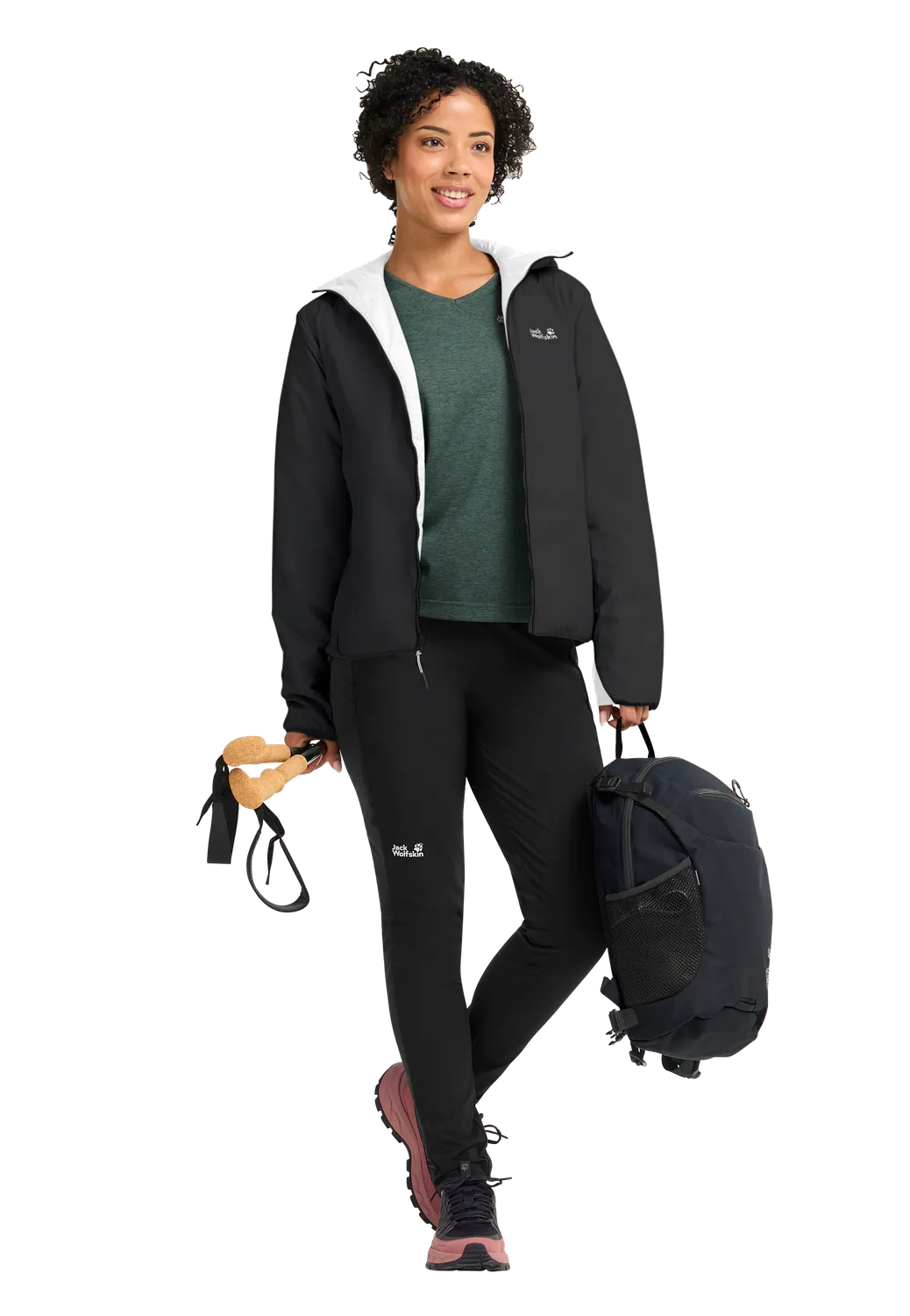 Jack Wolfskin Trail Light Ins 2in1 Jkt W doudoune femme