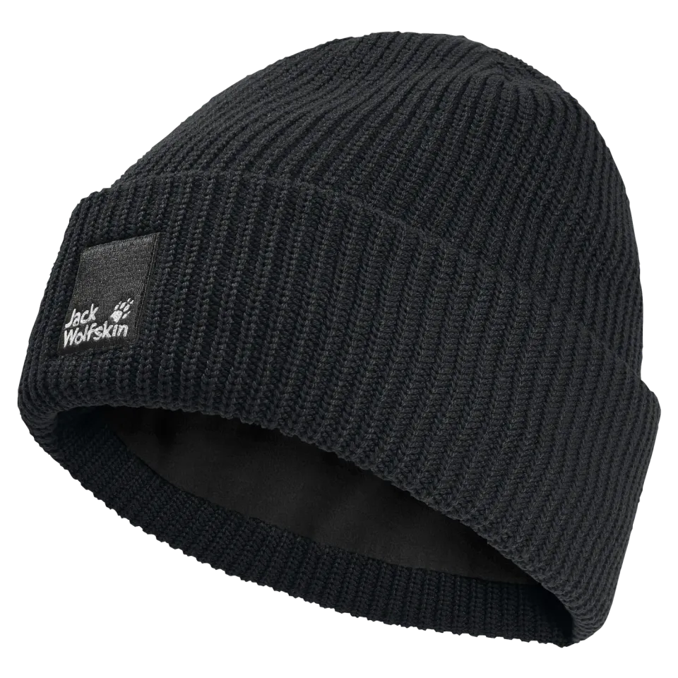 Jack Wolfskin Pergamon Beanie bonnet coupe-vent polaire