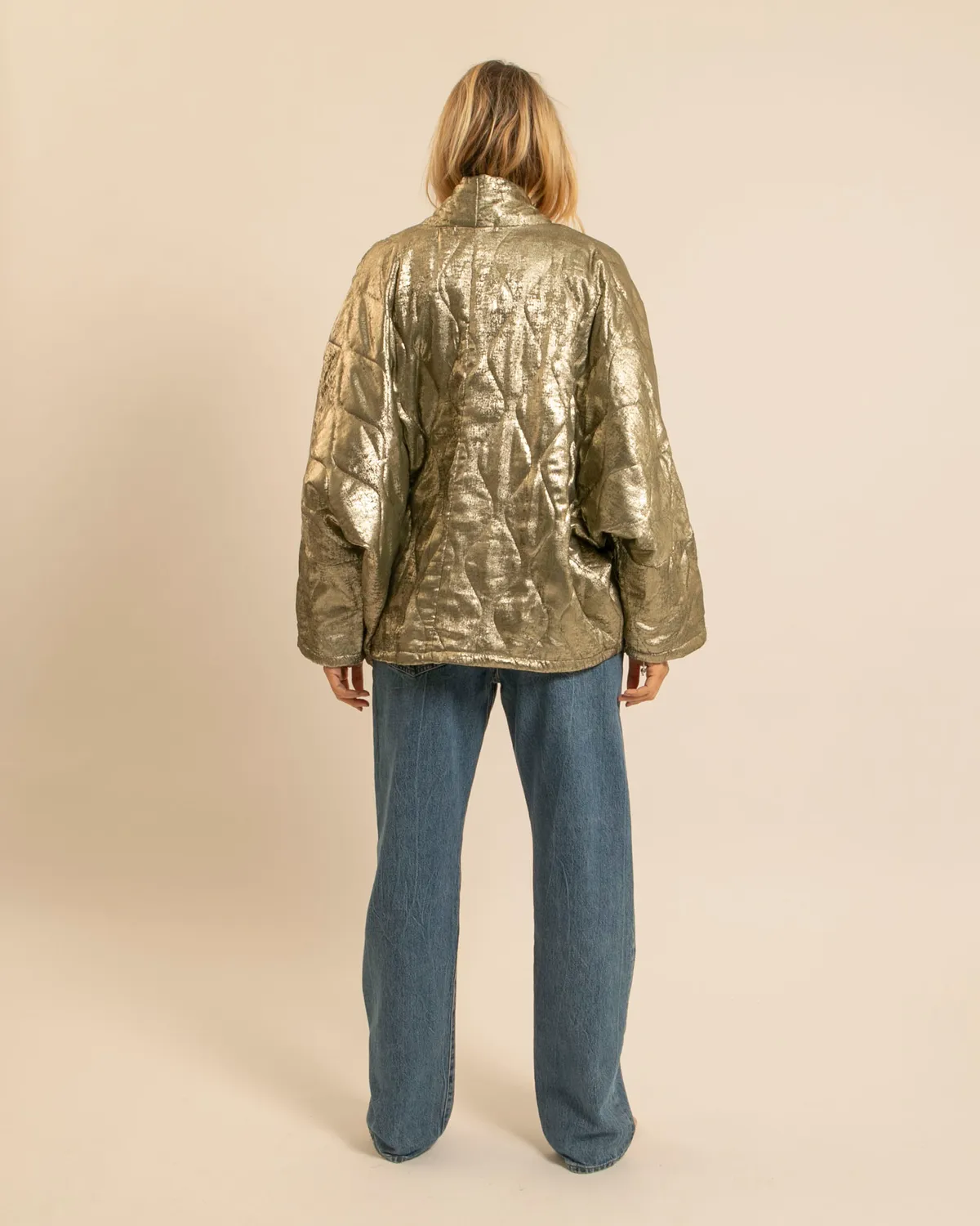 AOKYANOS Chicago veste kaki irisé polyester