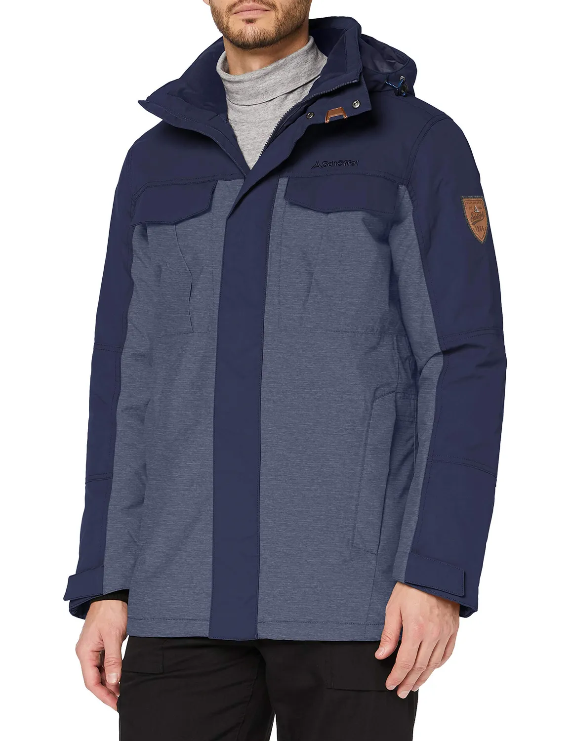Schöffel Lipezk1 veste imperméable homme Noir