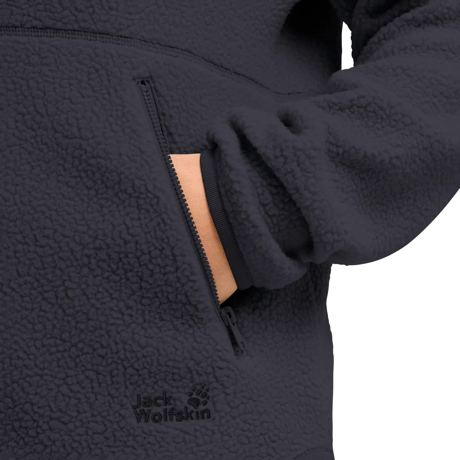 Jack Wolfskin Lite Curl FZ W veste polaire femme poches zippées