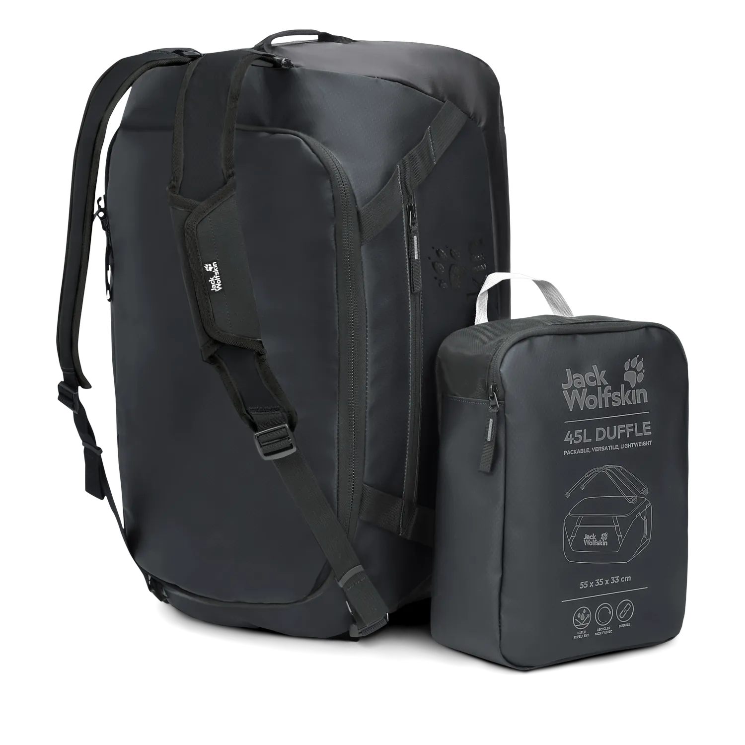 Jack Wolfskin Tecton Duffle 45 sac voyage 45L déperlant
