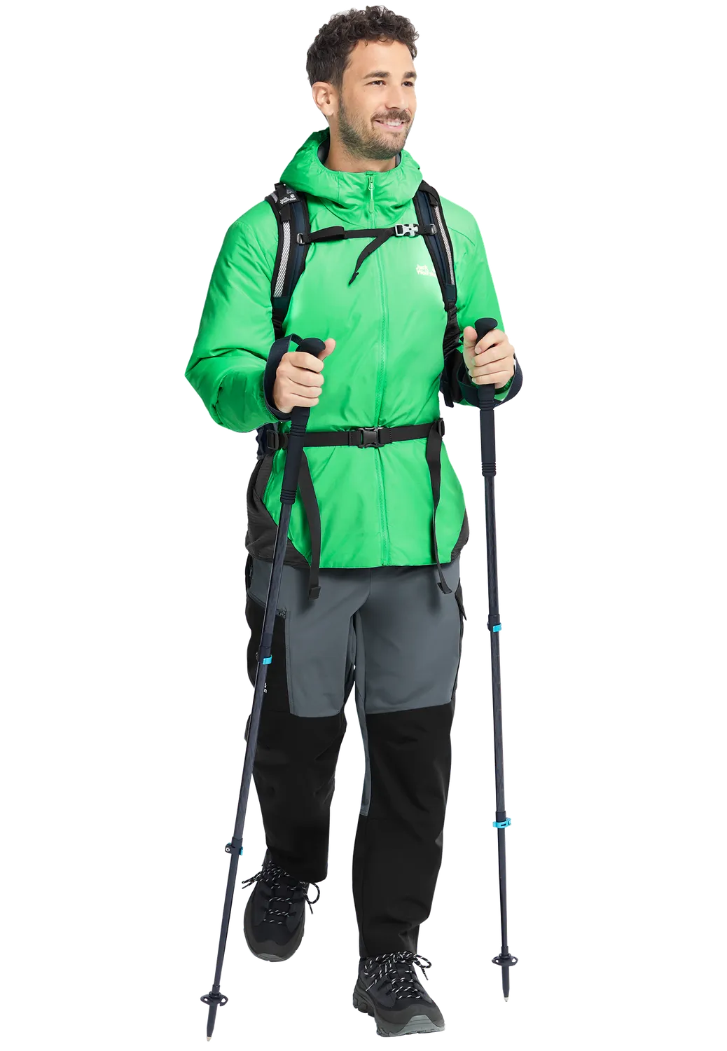 Jack Wolfskin Trail Light Hybrid Jkt M veste homme coupe-vent