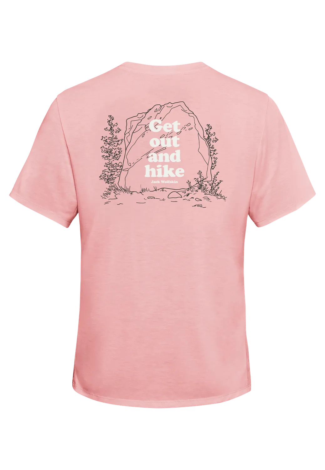 Jack Wolfskin Vonnan Graphic T t-shirt femme respirant