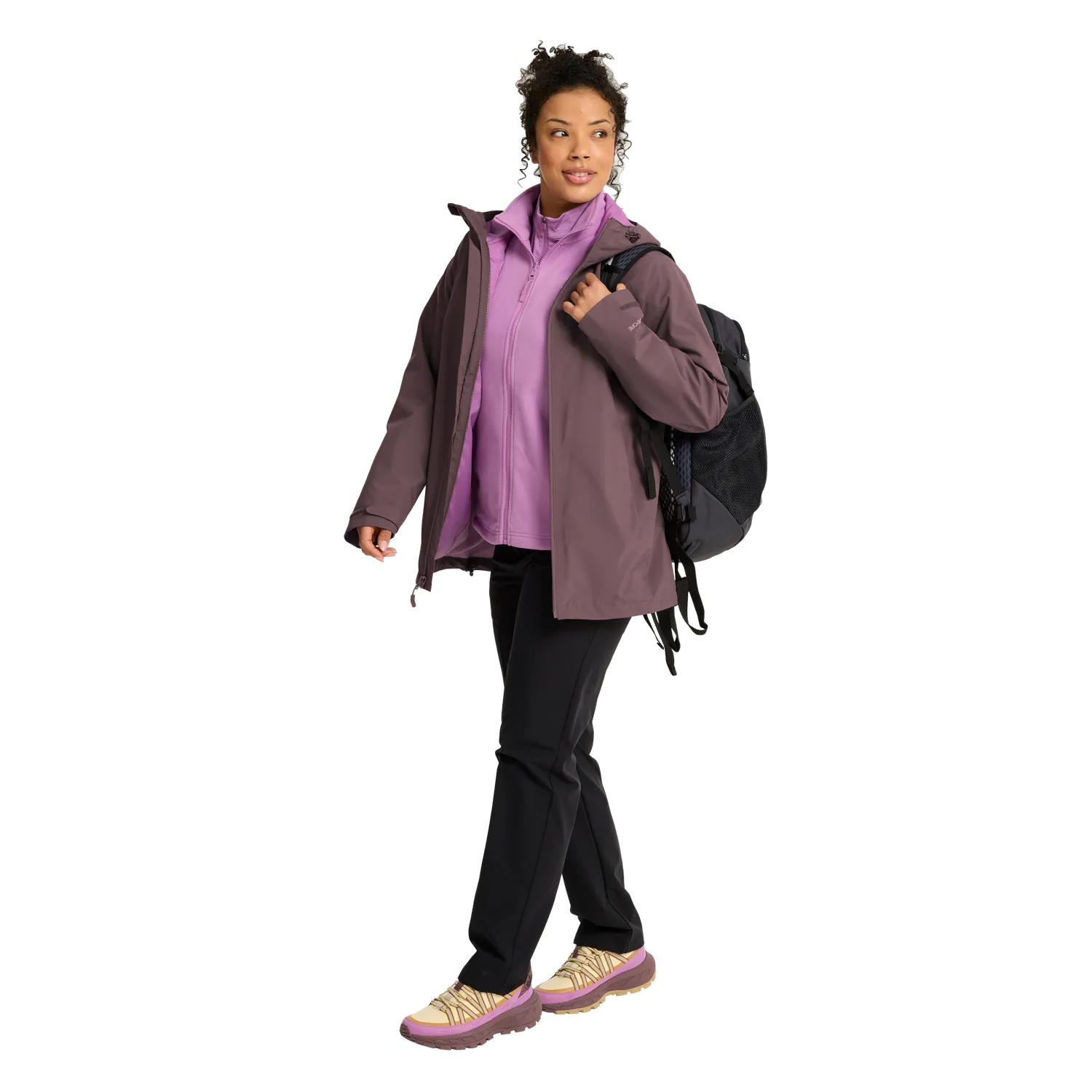 Jack Wolfskin Moonrise 2 3in1 veste femme imperméable