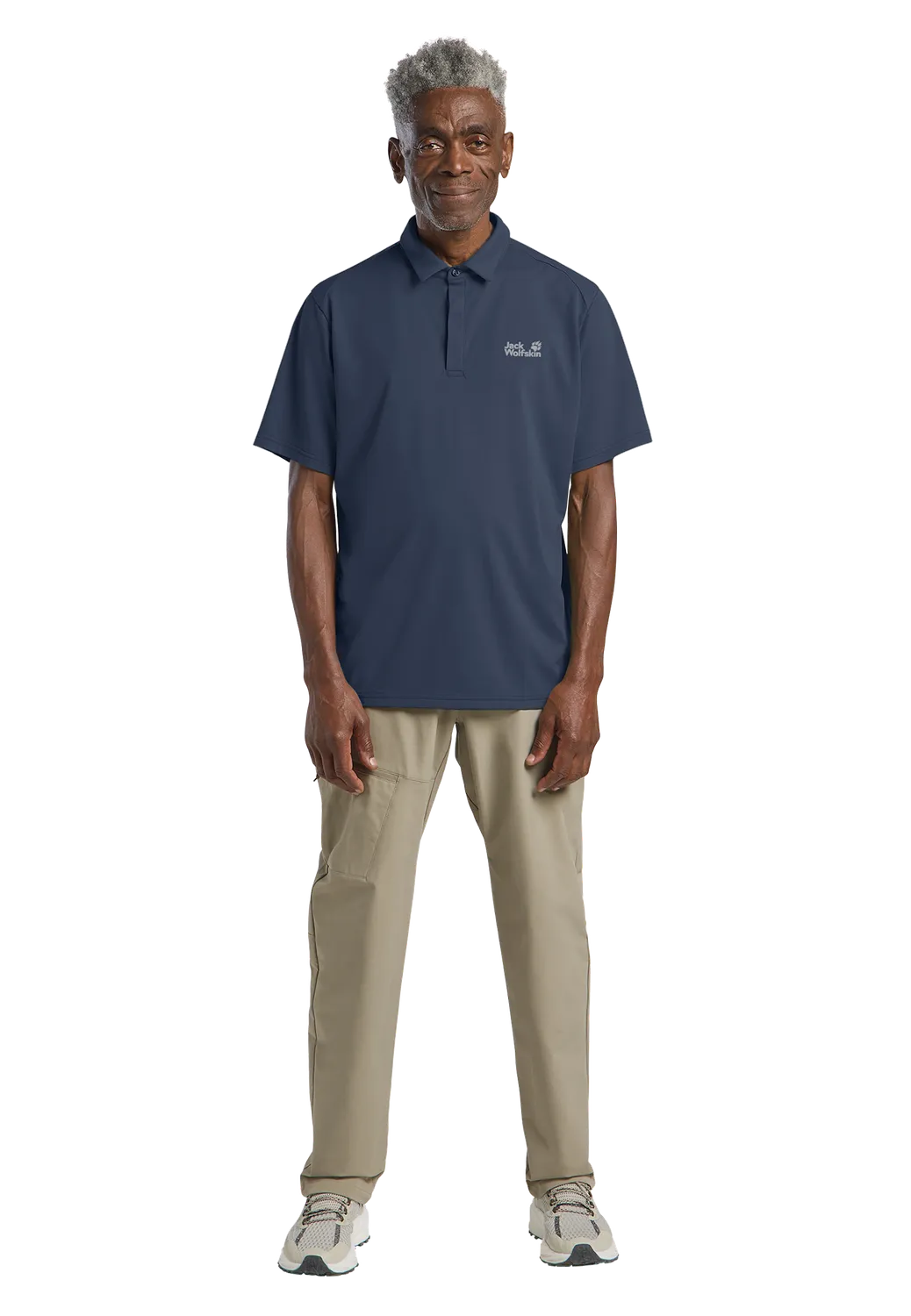 Jack Wolfskin Delgami Polo M polo homme respirant
