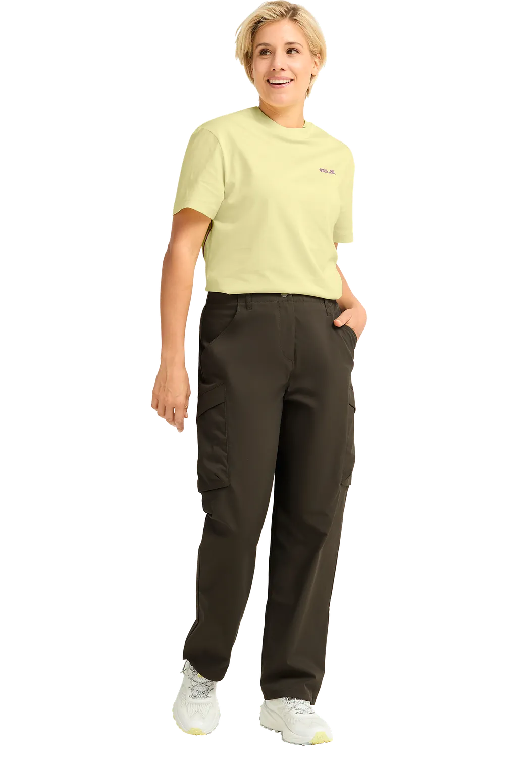 Jack Wolfskin Mahani Cargo Pants W pantalon cargo femme UV
