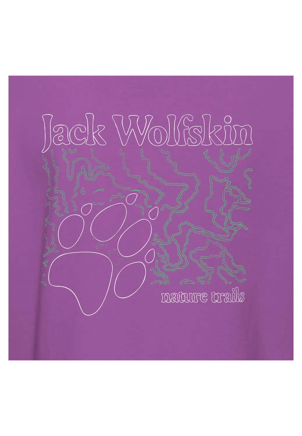 Jack Wolfskin Celebrate the Paw t-shirt femme coton