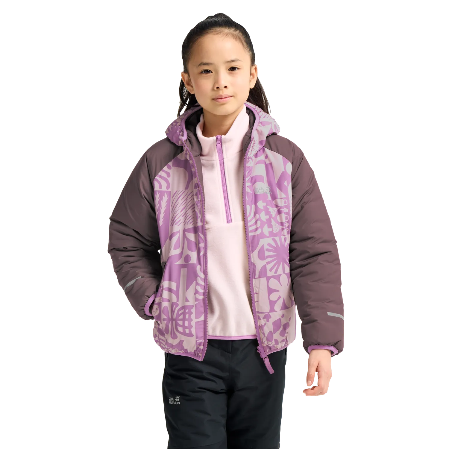 Jack Wolfskin Zenon Twist Hooded JKT K Doudoune enfant