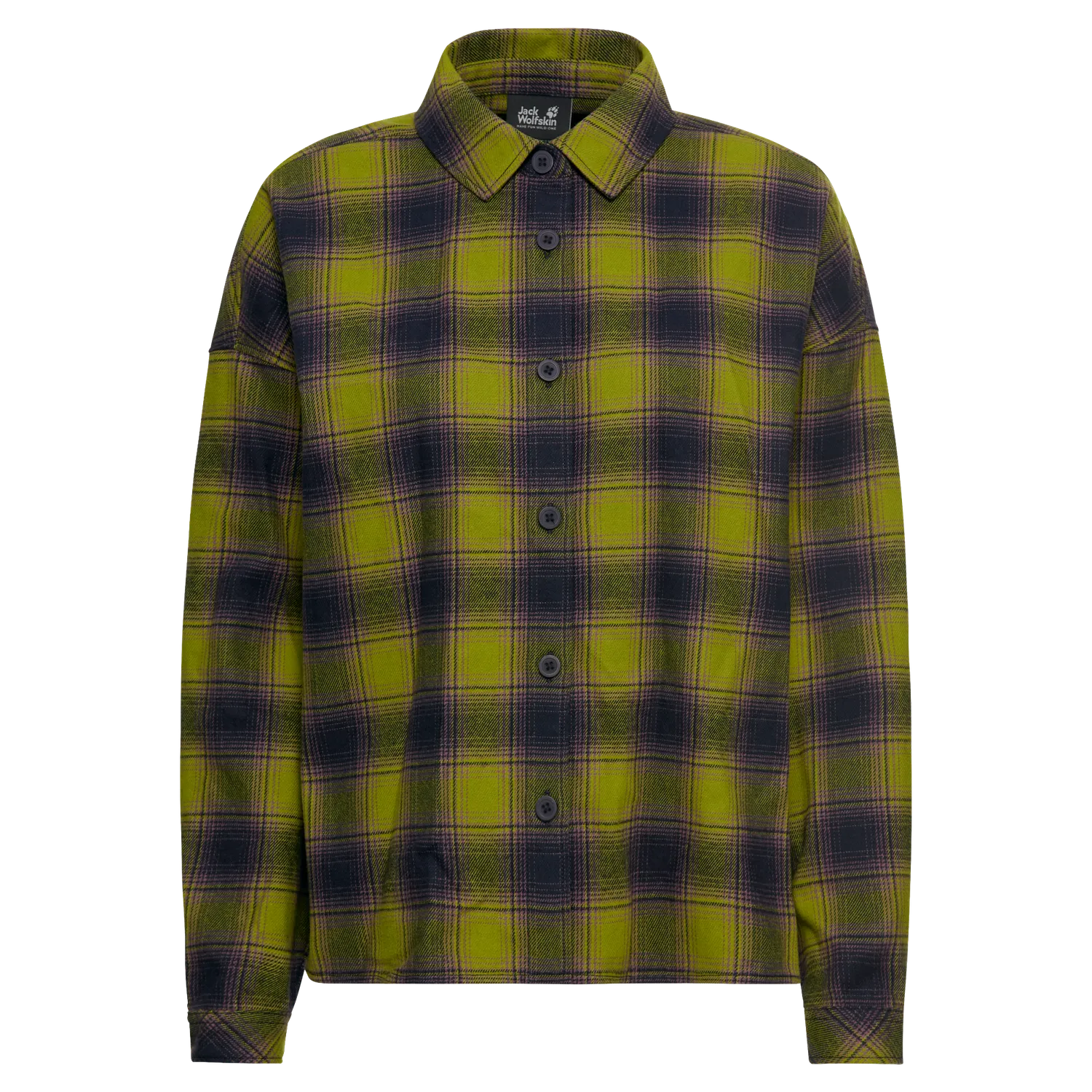 Jack Wolfskin Baja Flannel Shirt W chemise femme flanelle