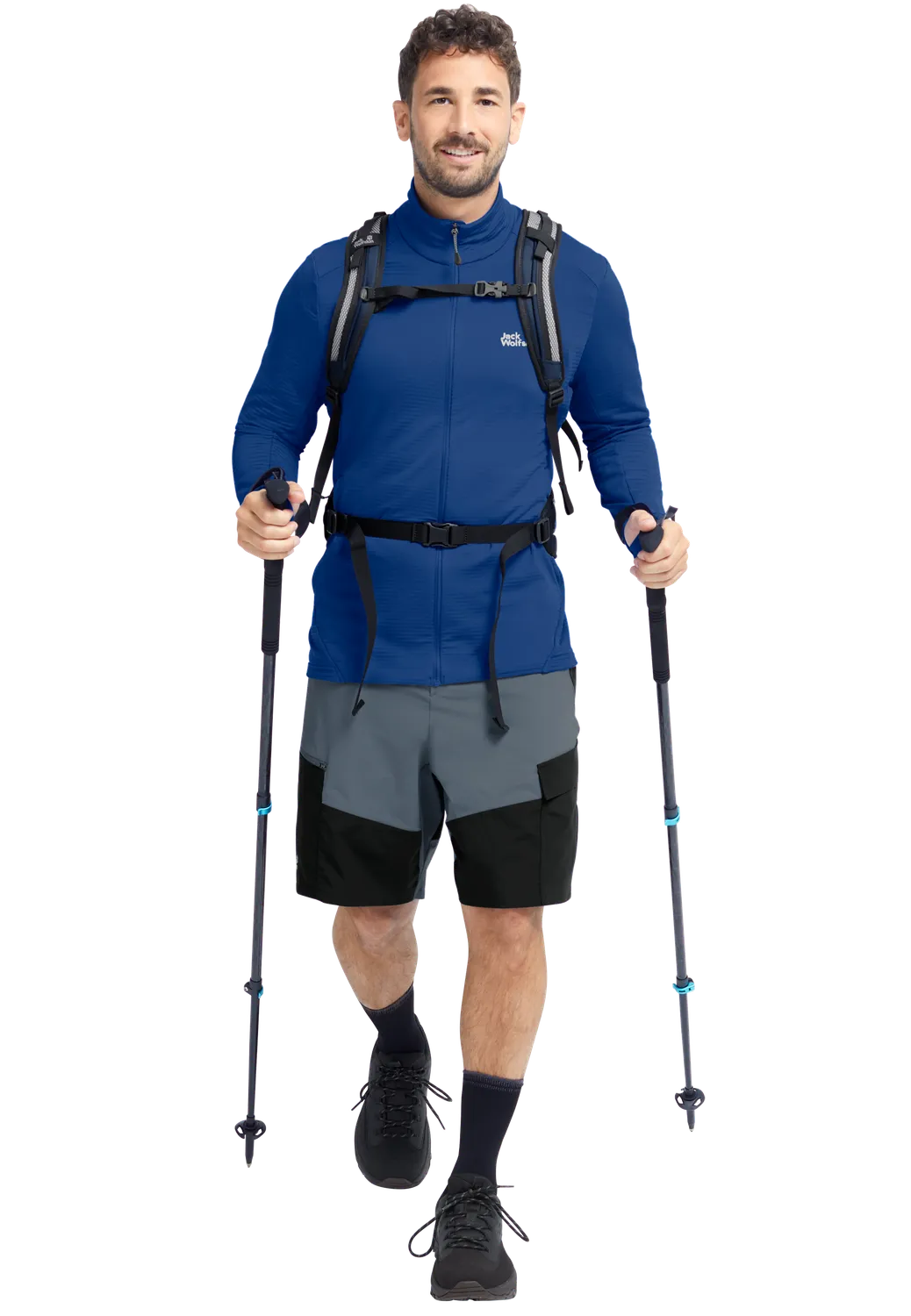 Jack Wolfskin Litestride FZ polaire homme respirante