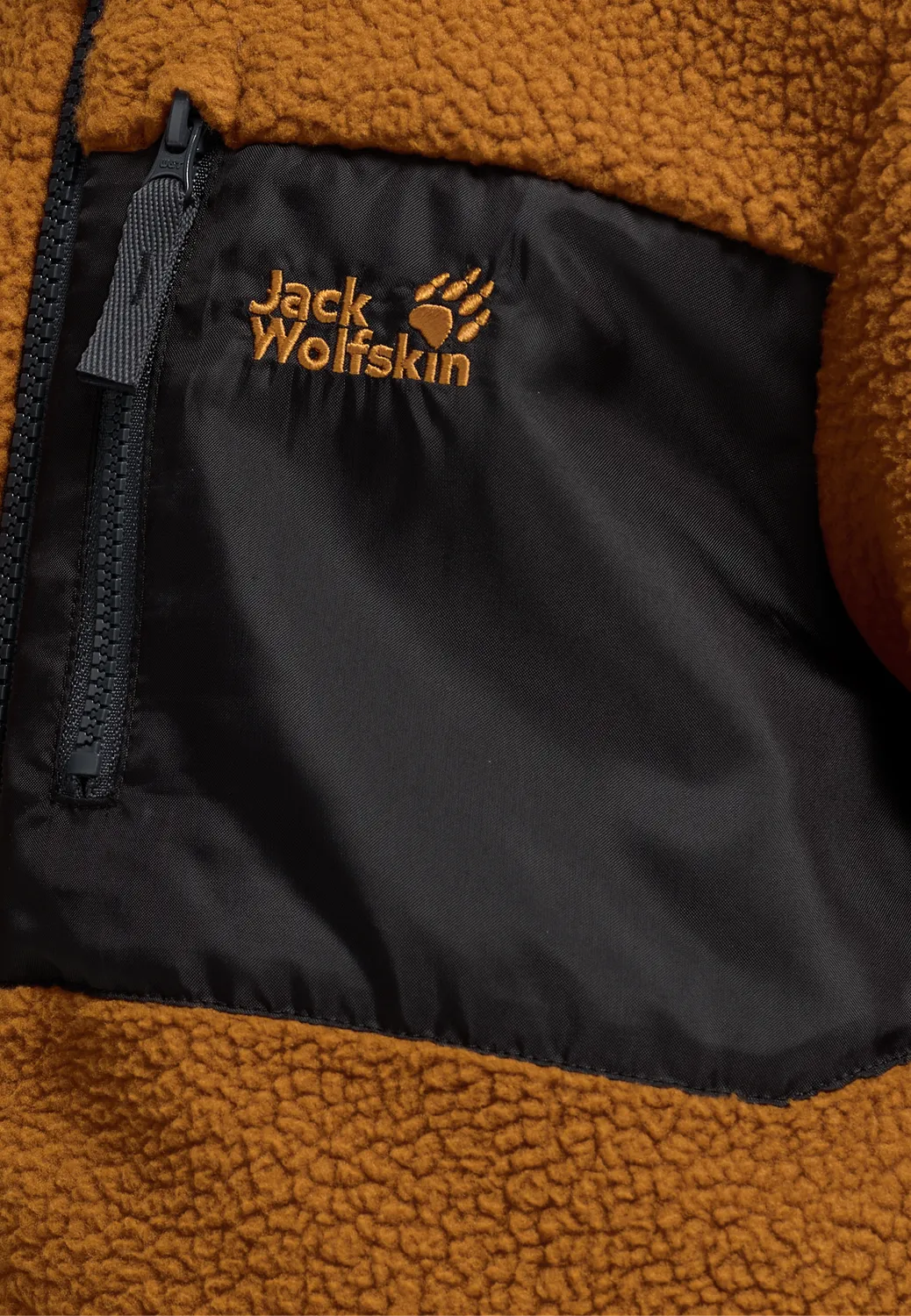 Jack Wolfskin Lite Curl FZ K veste polaire enfant chaude