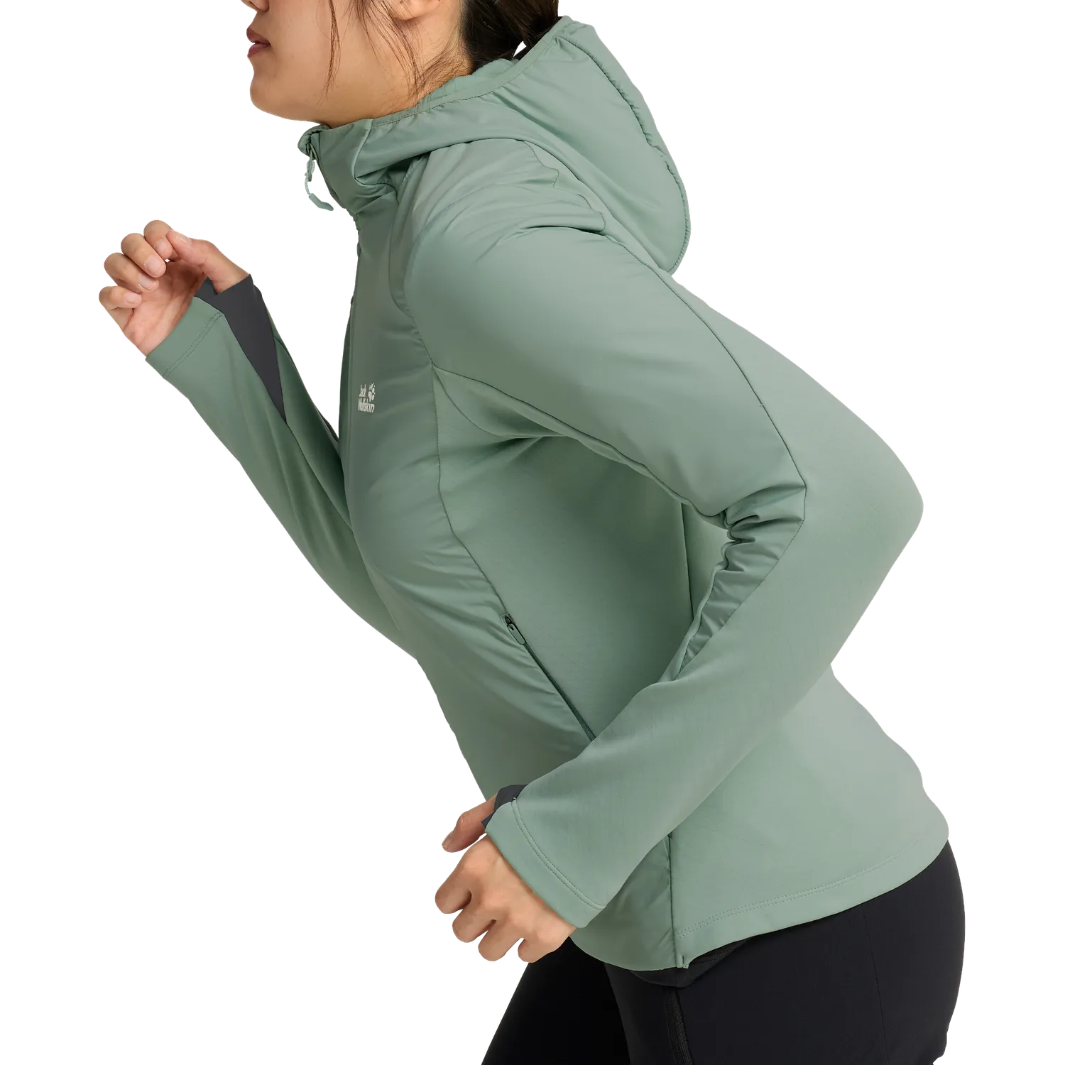Jack Wolfskin Astrotrail Hooded Hybrid W veste femme déperlante