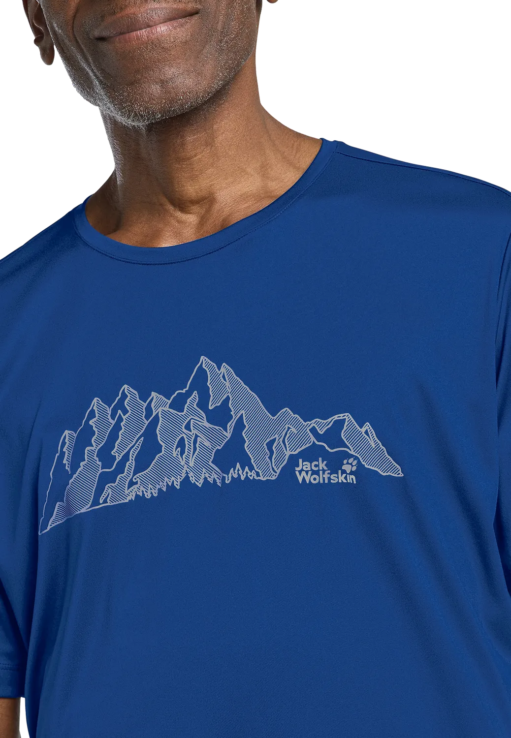 Jack Wolfskin Peak Graphic T t-shirt homme respirant