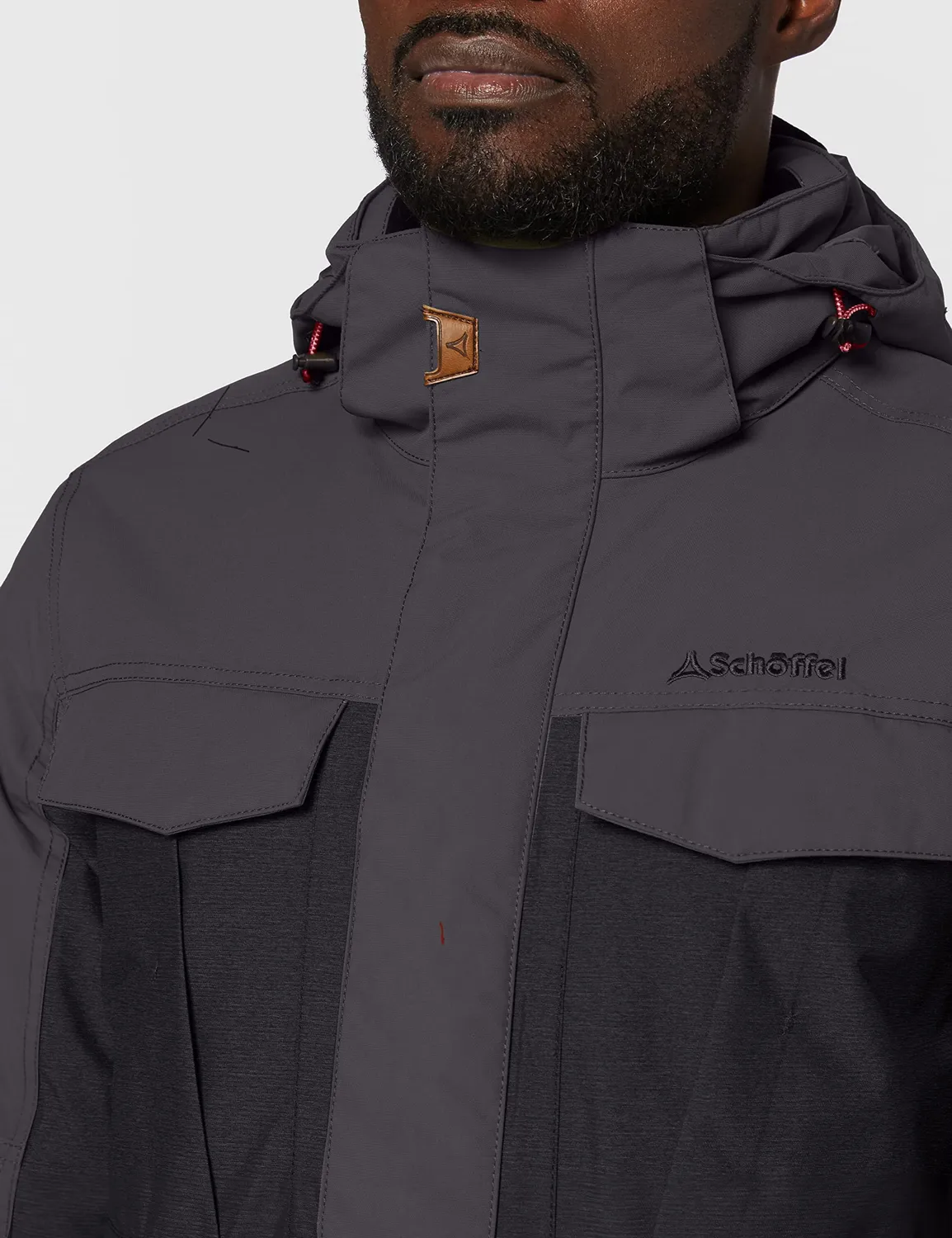 Schöffel Lipezk1 veste imperméable homme Noir
