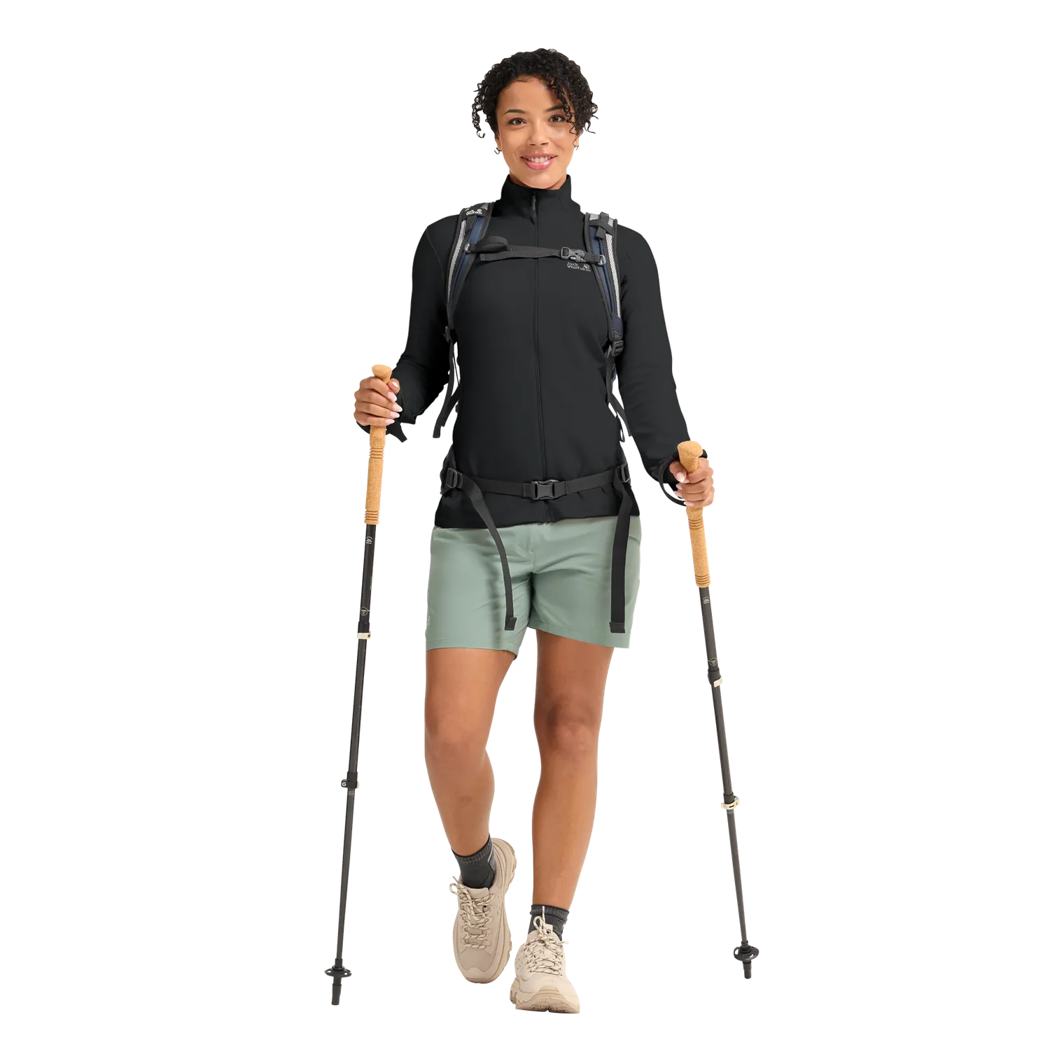 Jack Wolfskin Astrotrail FZ W veste femme col montant