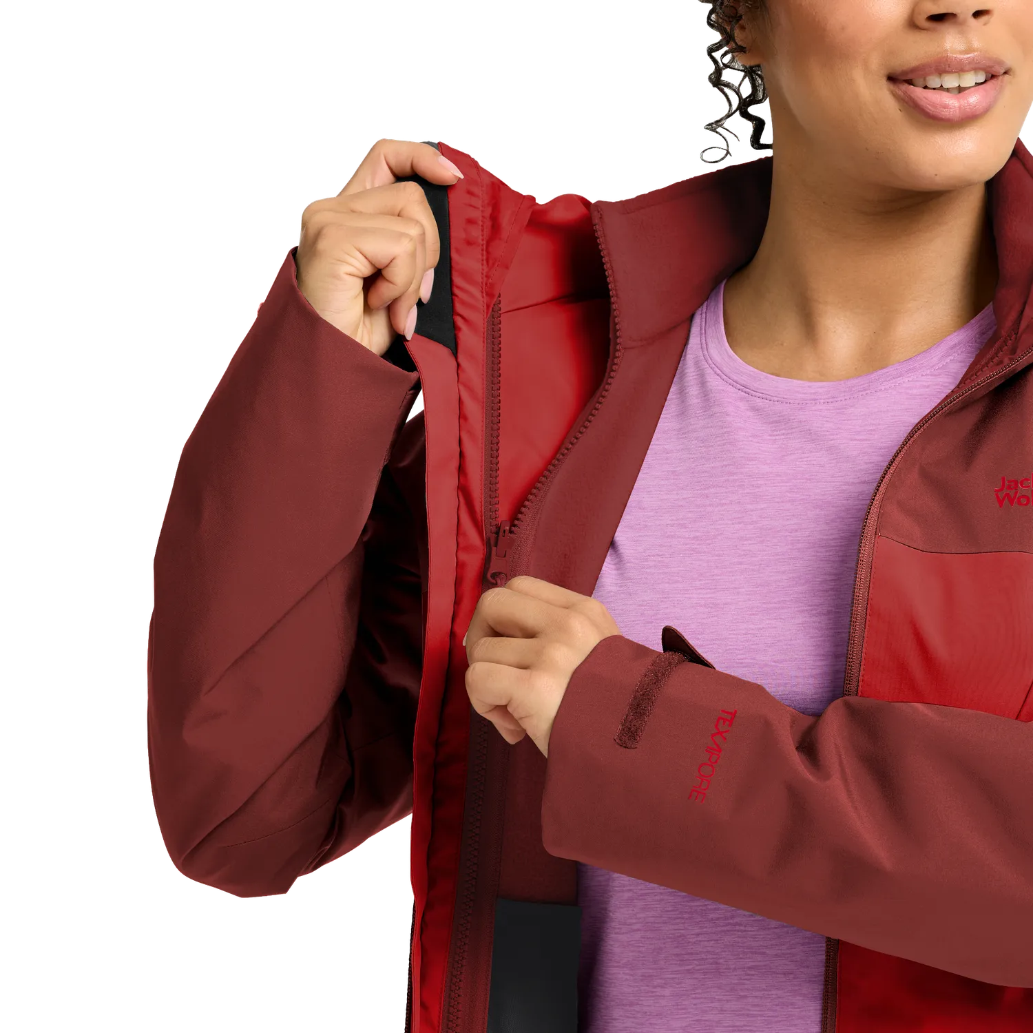 Jack Wolfskin Moonrise 2 3in1 veste femme imperméable