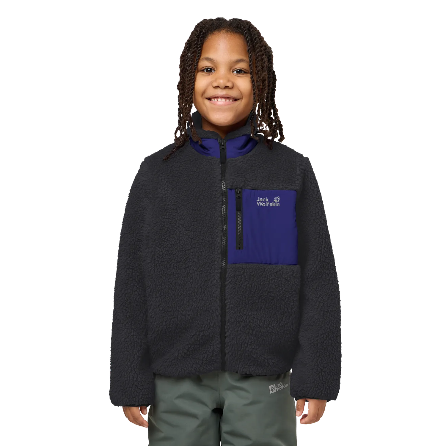 Jack Wolfskin Ice Curl veste polaire enfant chaude