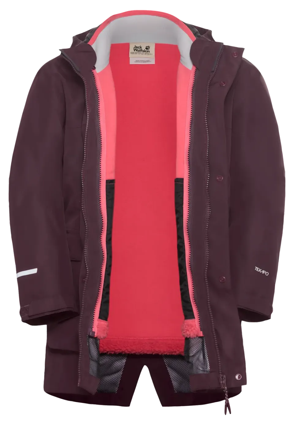 Jack Wolfskin 3in1 Canvey Kids veste enfant hiver