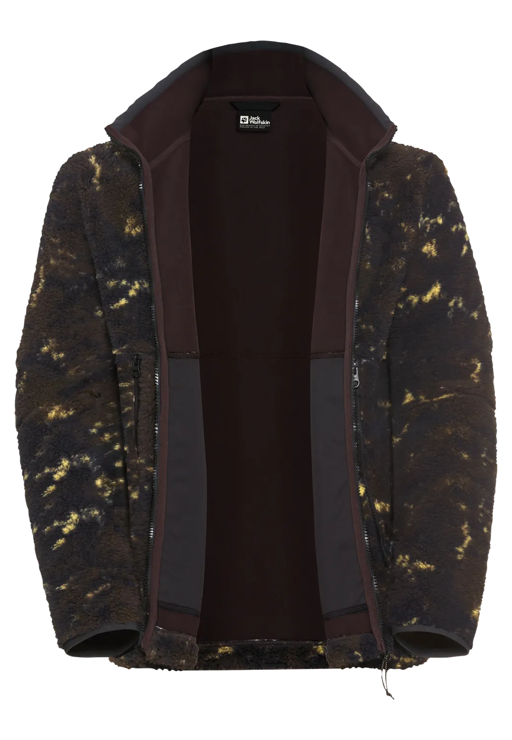Jack Wolfskin Stone Lite AOP JKT M veste polaire homme sherpa