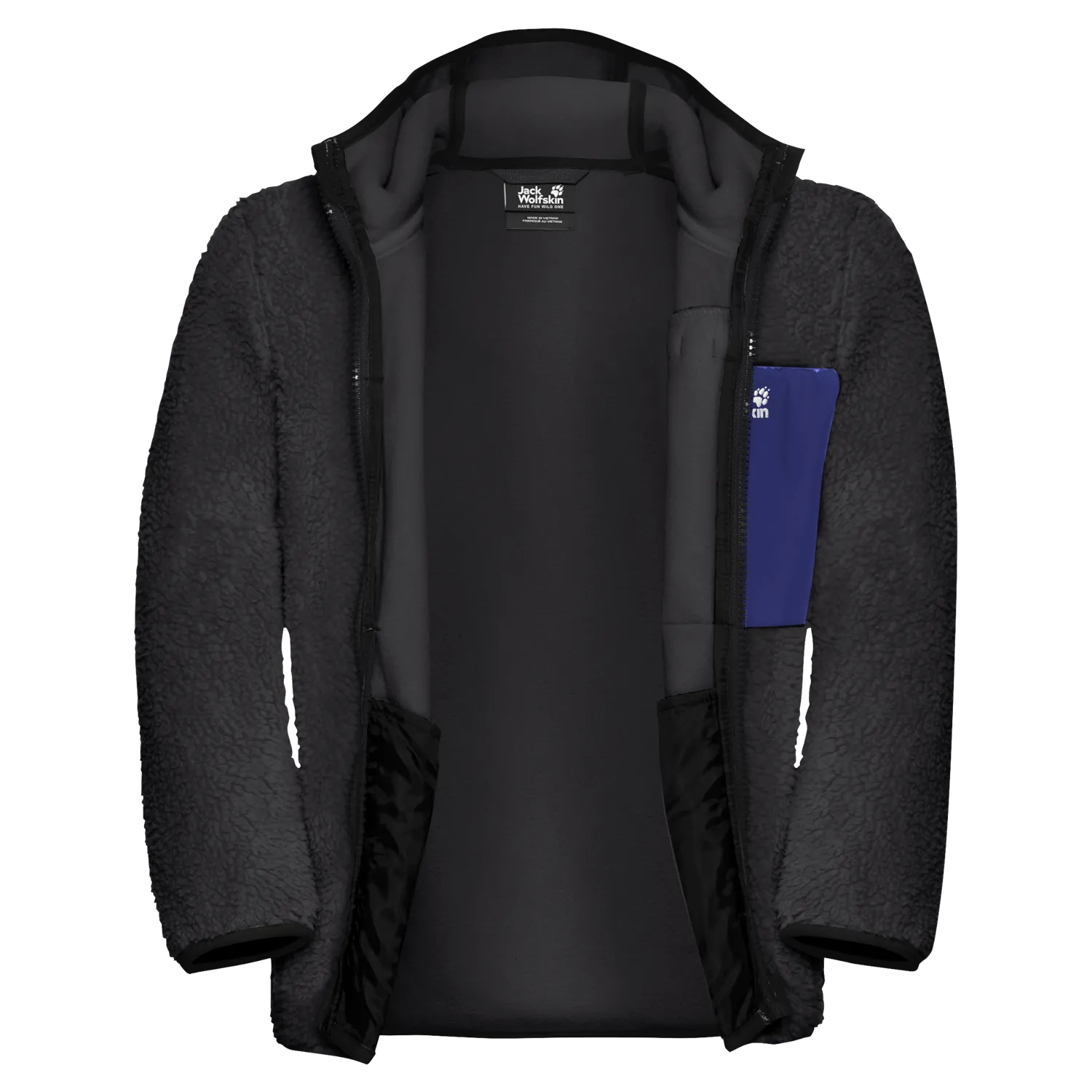 Jack Wolfskin Ice Curl Hood Jacket K veste polaire enfant