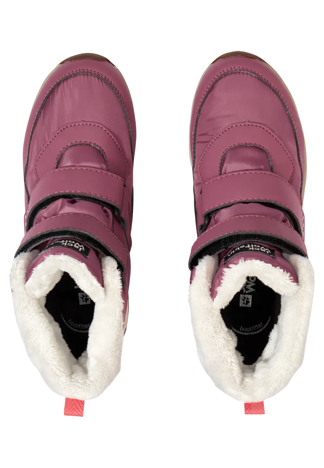 Jack Wolfskin Polar Bear Texapore Mid bottes hiver enfant scratchs