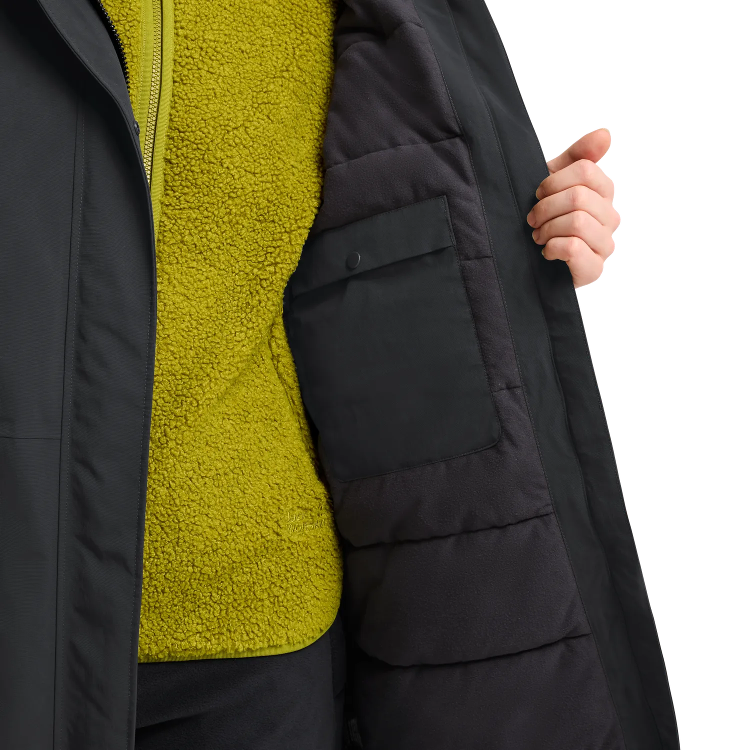 Jack Wolfskin Ice Flare Parka W parka femme imperméable