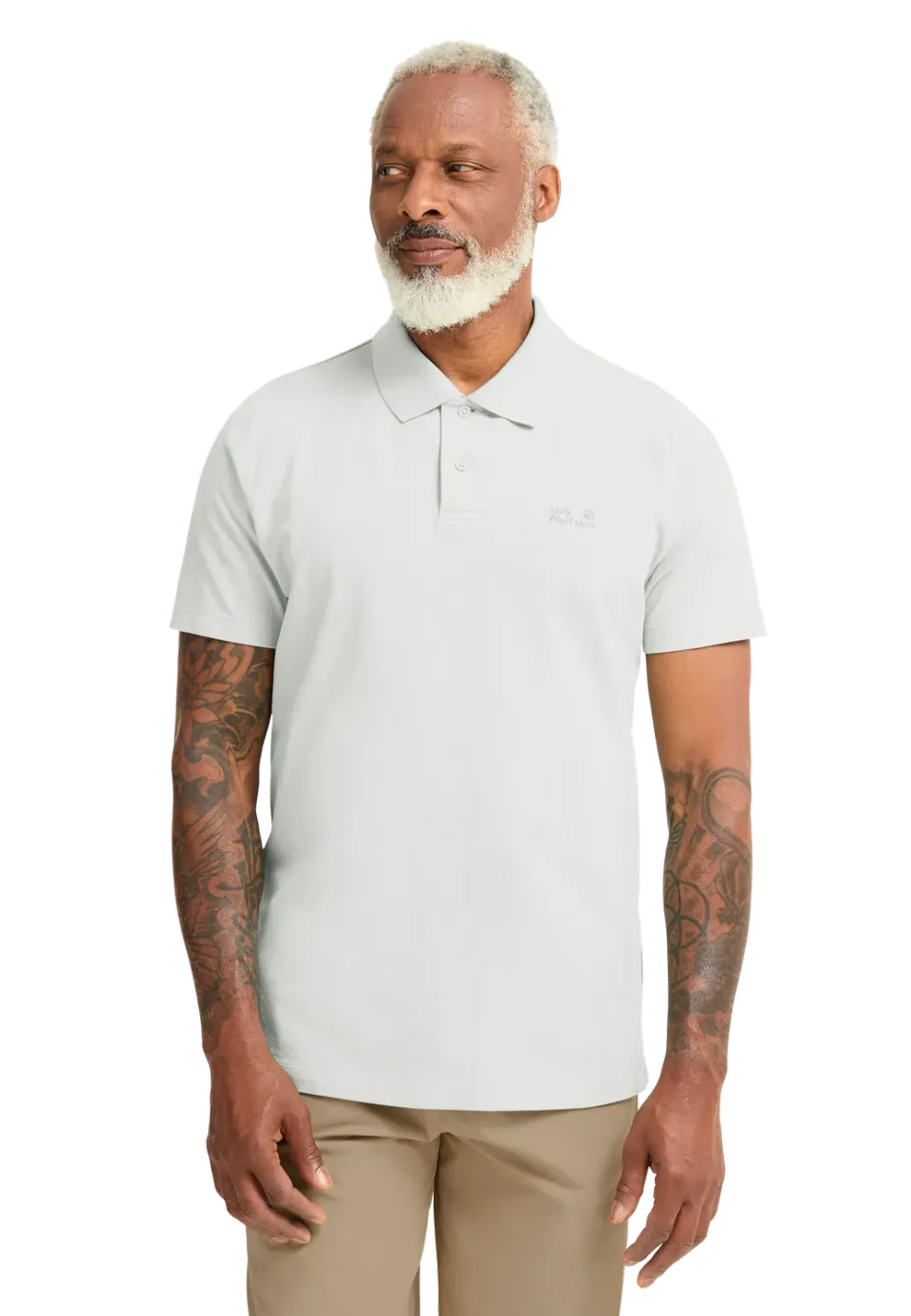 Jack Wolfskin Essential Polo M polo homme coupe droite