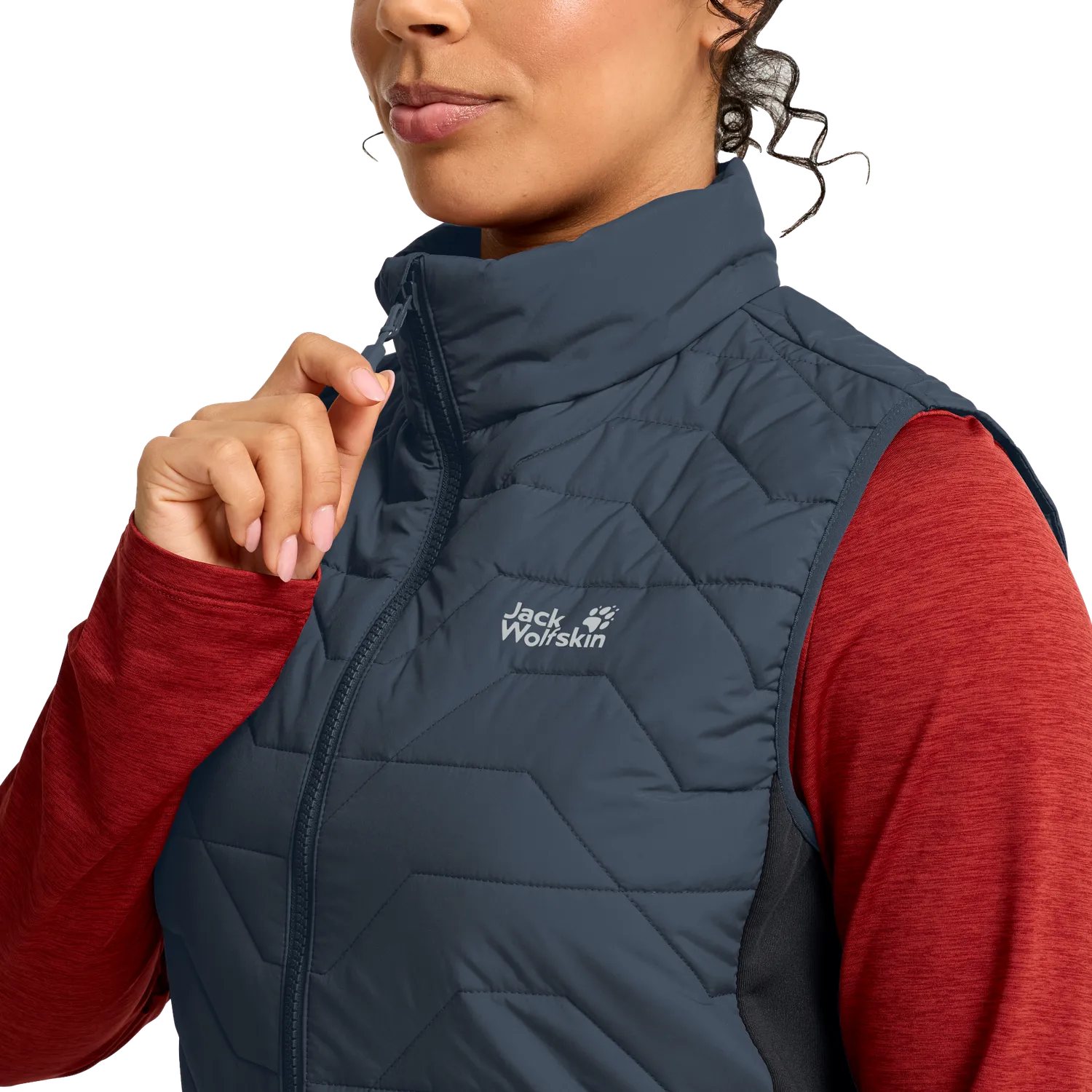 Jack Wolfskin Flextrek Ins Vest W gilet isolant femme coupe-vent