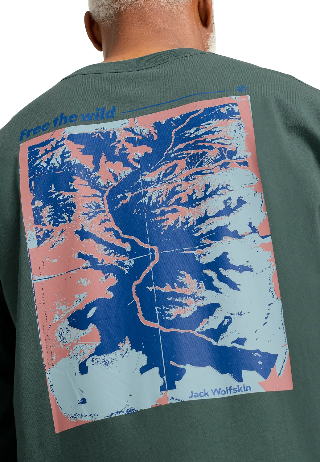Jack Wolfskin Confident LS T t-shirt homme coton