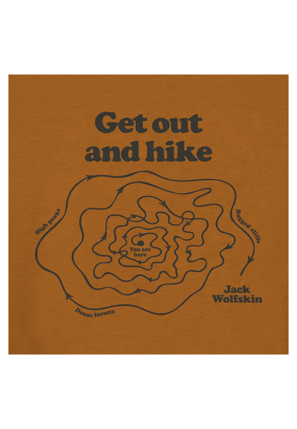 Jack Wolfskin Vonnan Graphic T t-shirt homme anti-odeur