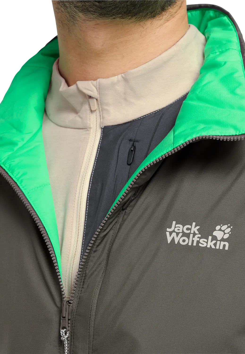 Jack Wolfskin Trail Light Ins 2in1 veste homme réversible