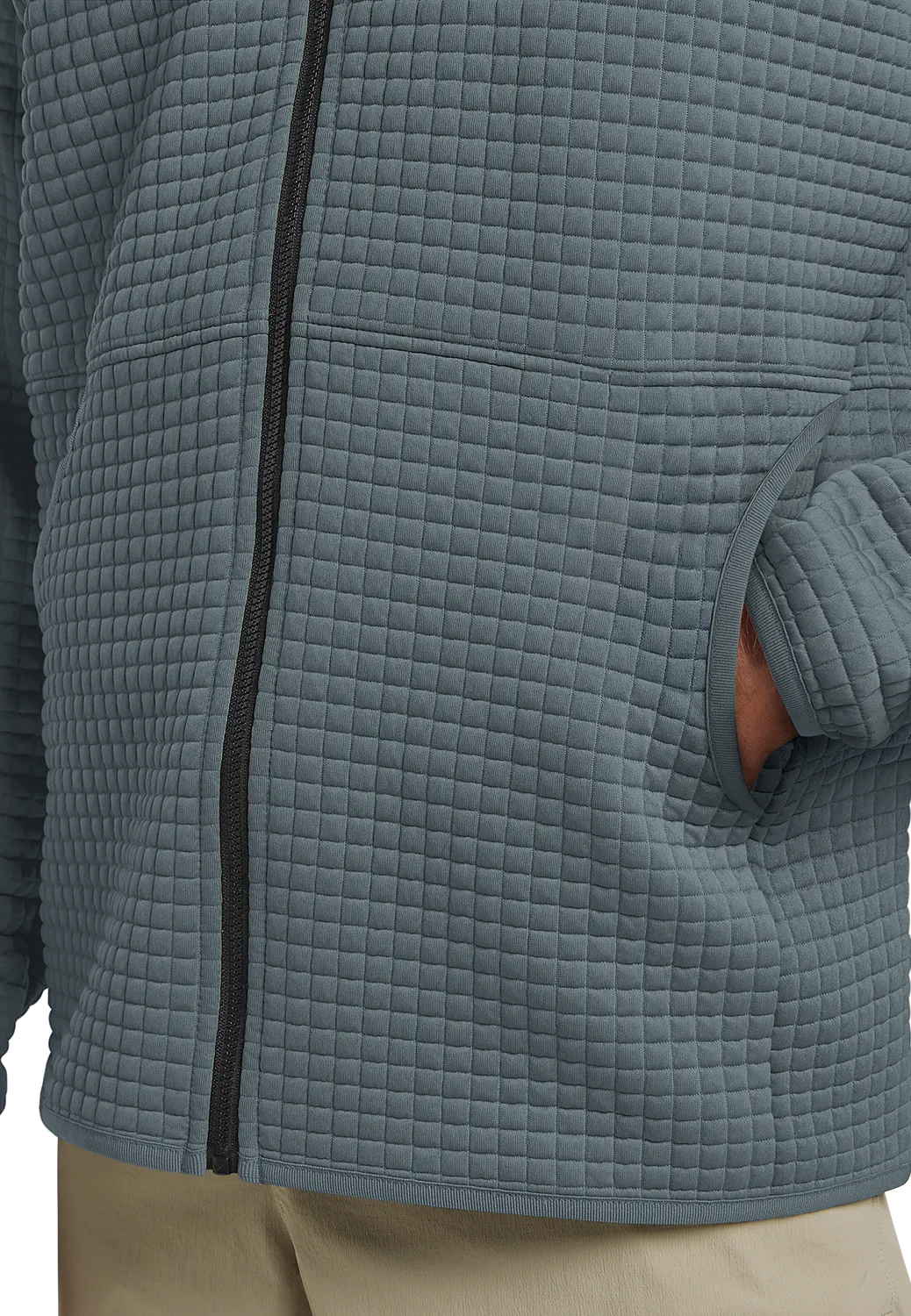 Jack Wolfskin Mogari FZ M veste polaire homme gaufrée