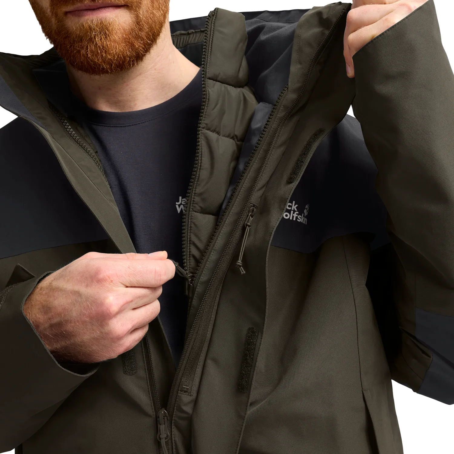 Jack Wolfskin Romberg 2 3in1 veste homme imperméable