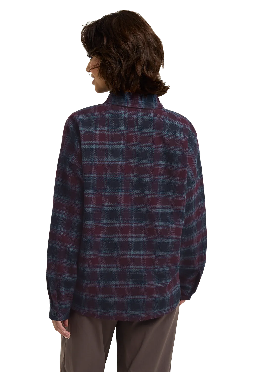 Jack Wolfskin Baja Flannel Shirt chemise femme coton