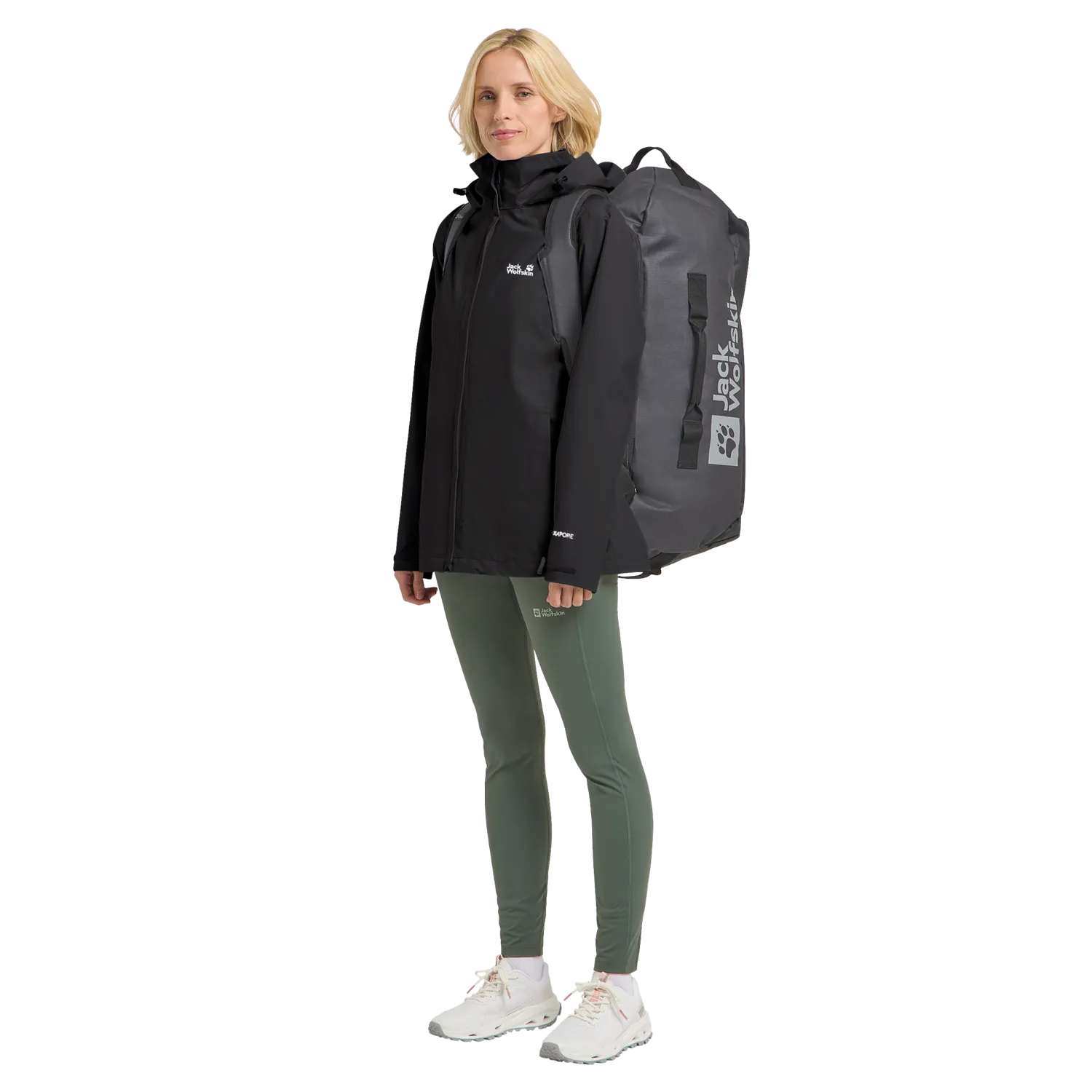 Jack Wolfskin Trailtime 2L JKT W veste imperméable femme capuche