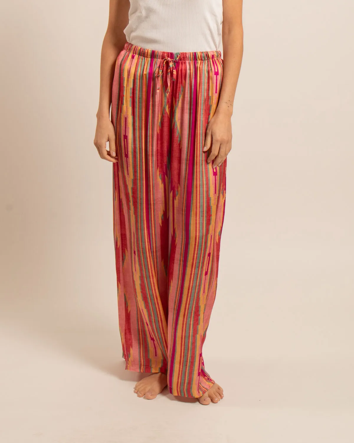 AOKYANOS Phoenix Koda Rose pantalon ample viscose