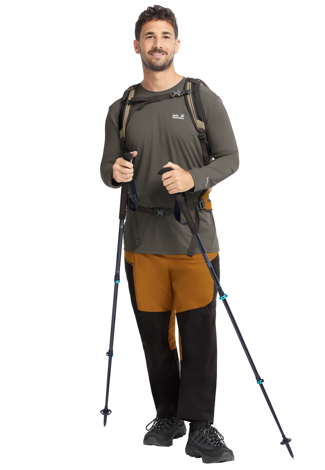 Jack Wolfskin Prelight Suncool LS M chemise homme anti-UV