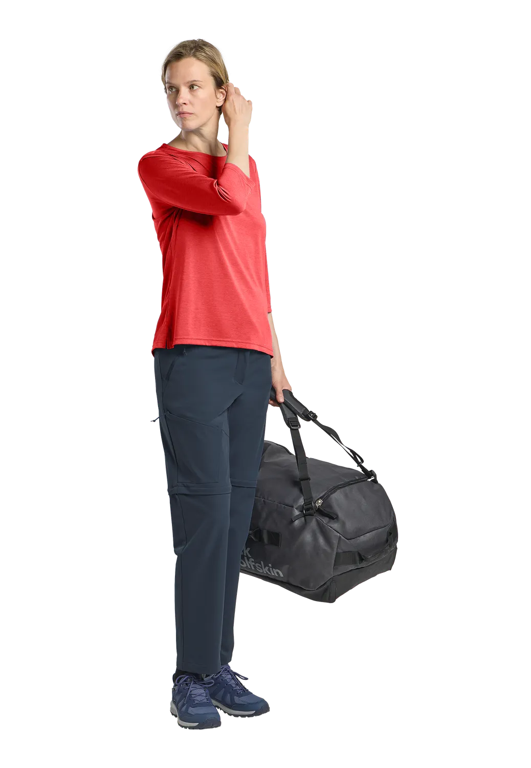 Jack Wolfskin Crosstrail 3/4 T t-shirt sport femme