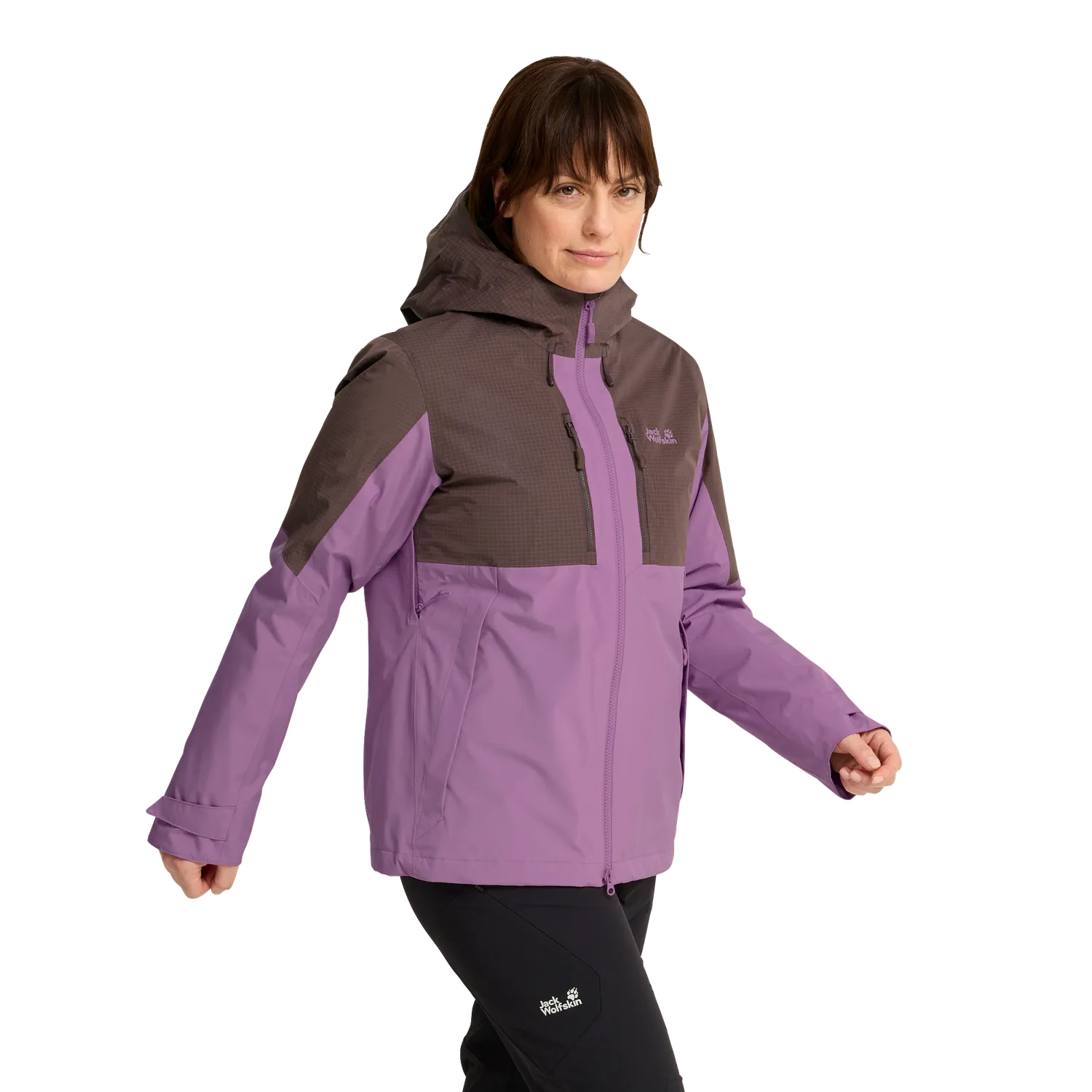 JACK WOLFSKIN HIKEMINDED 3IN1 JKT W veste 3-en-1 imperméable