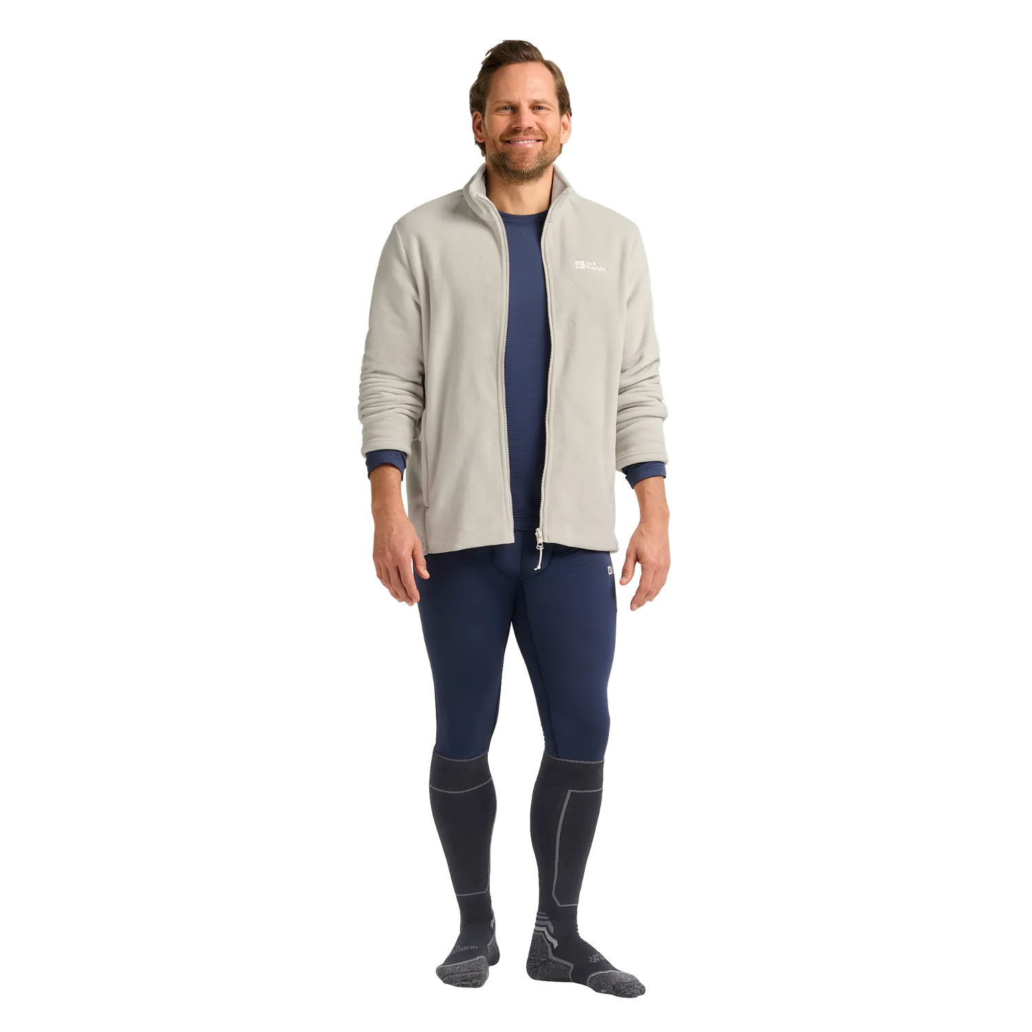 Jack Wolfskin Ski Merino Sock H C chaussettes ski laine