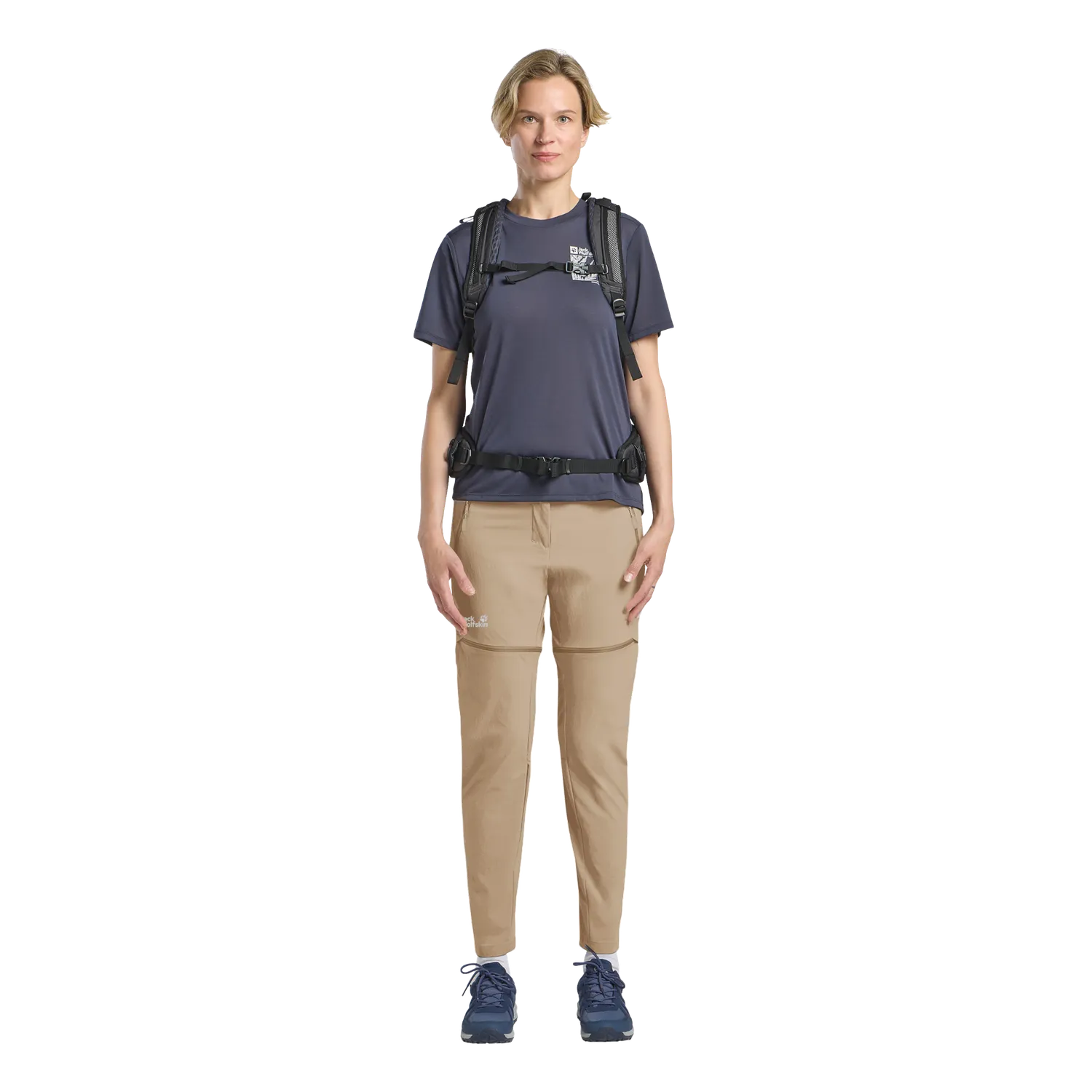 Jack Wolfskin Hikeout Zip Away Pants W pantalon femme