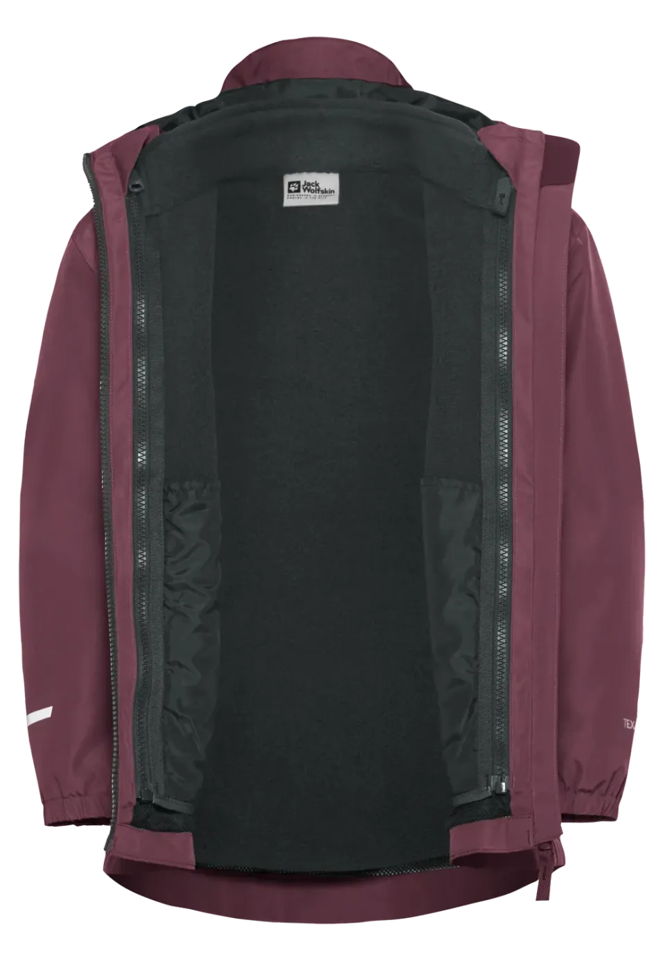 Jack Wolfskin Iceland 3in1 Veste Enfant Imperméable