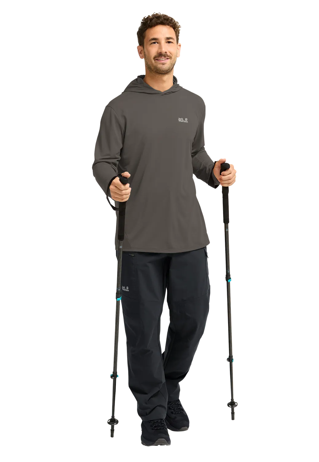 Jack Wolfskin Prelight Suncool Hoody M sweat homme anti-UV
